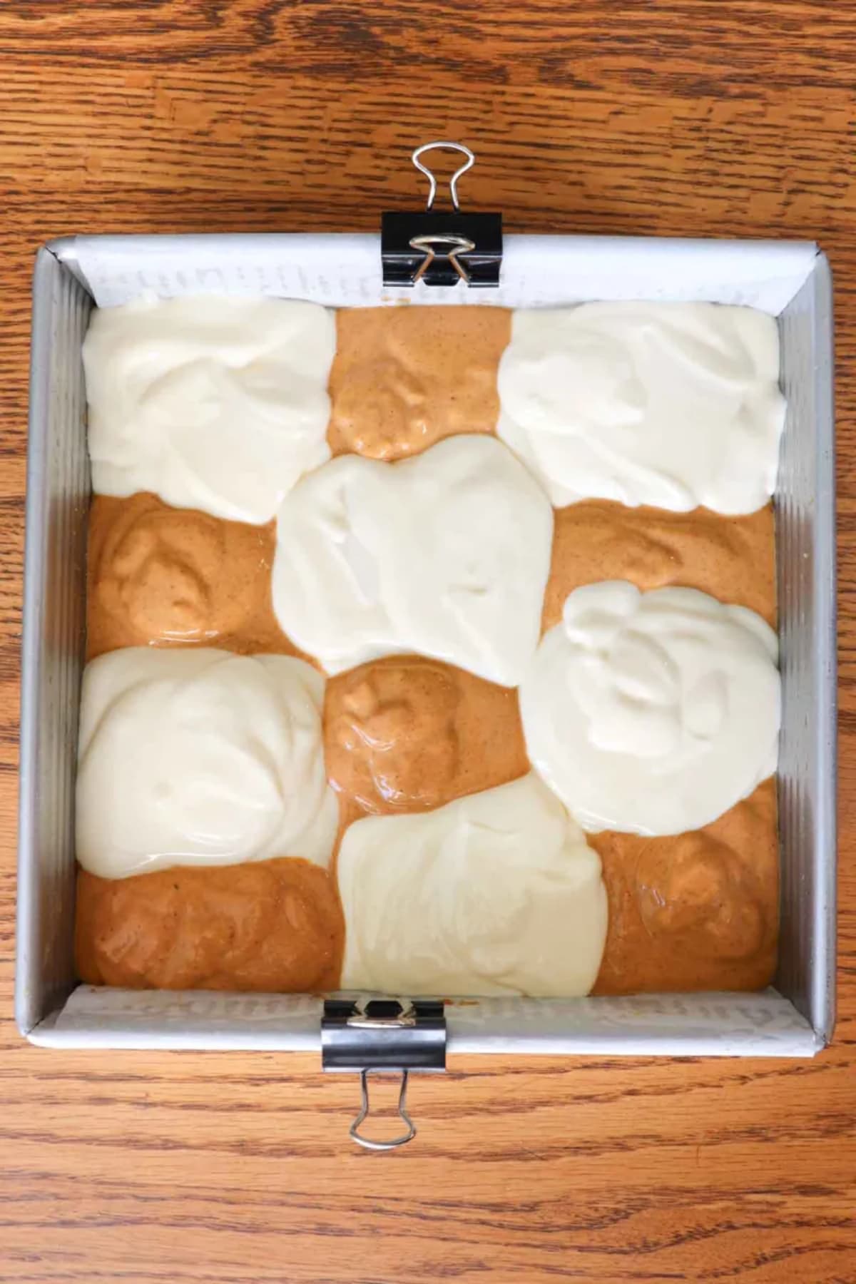 The Best Pumpkin Swirl Cheesecake Bars