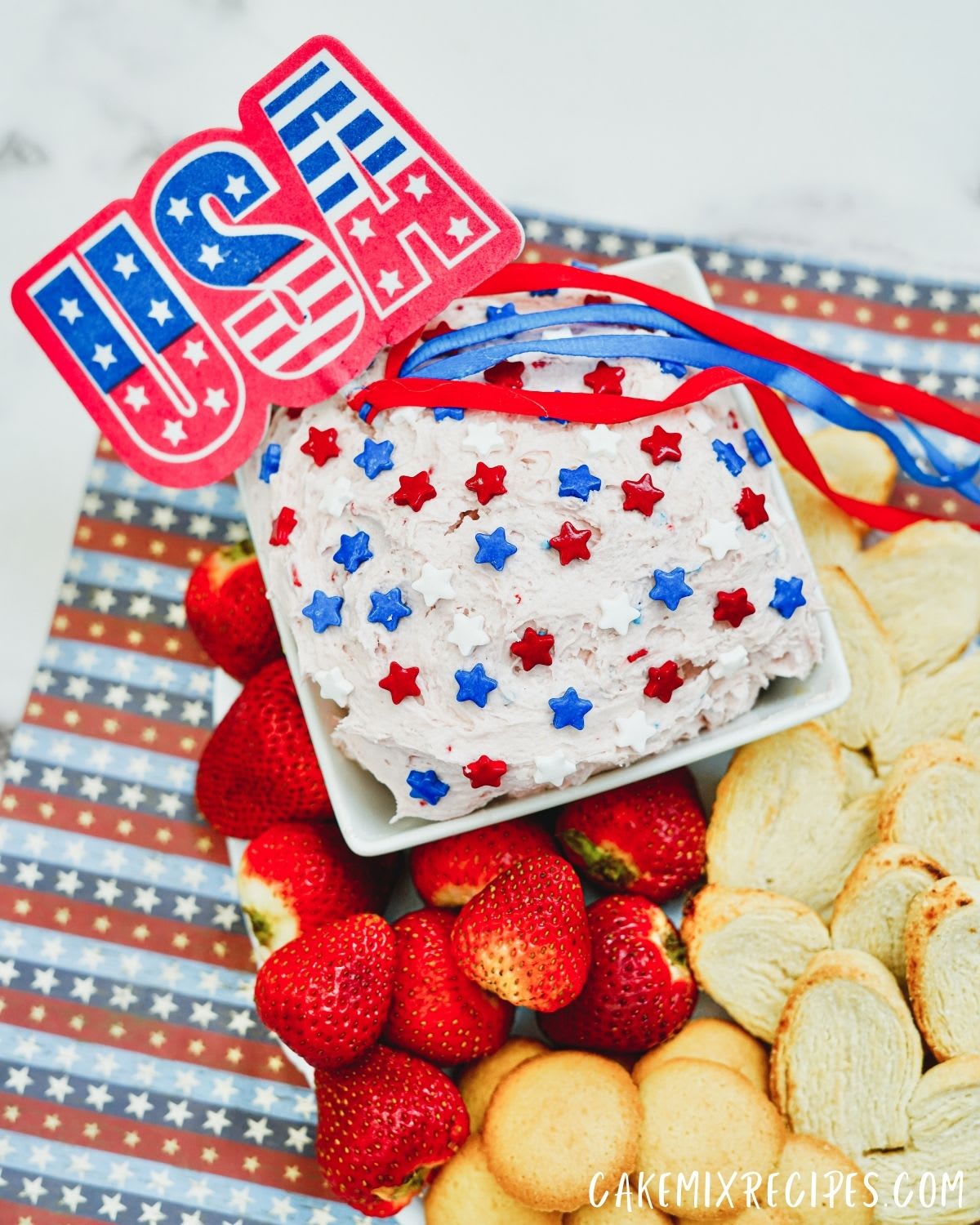 Patriotic Dunkaroo Dip