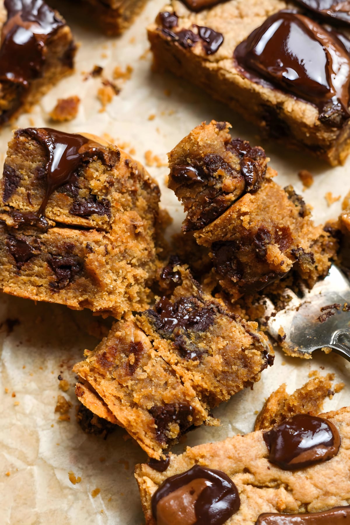 Peanut Butter Blondies