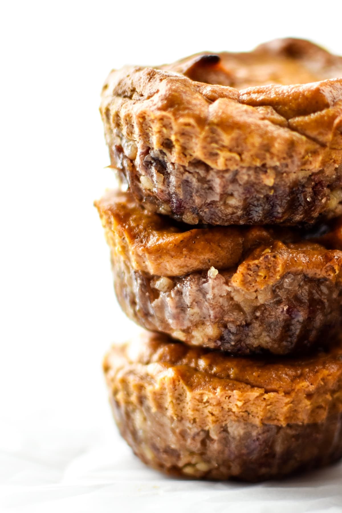 Fruit-Sweetened Mini Pumpkin Pies