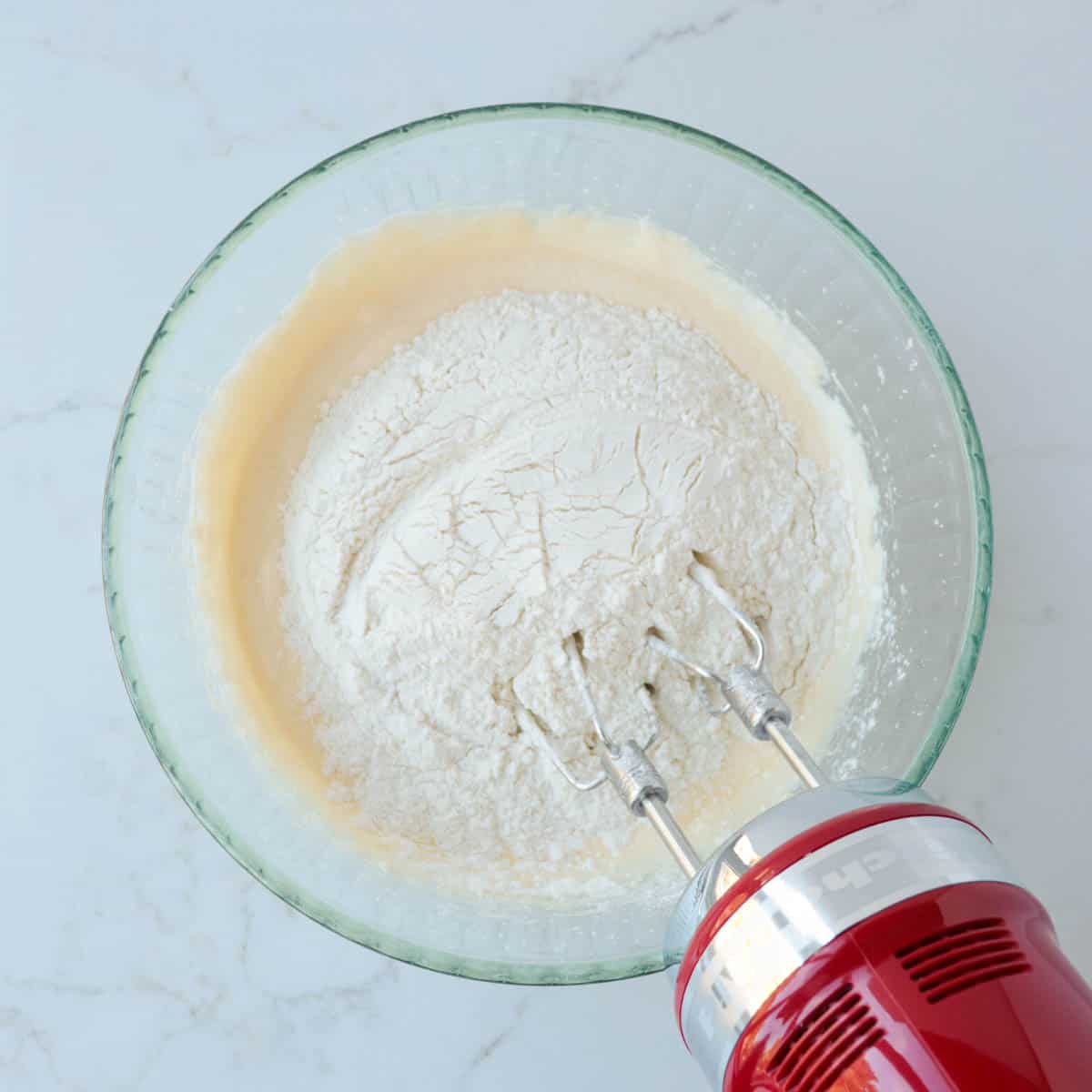 Marbled Pound Cake with Chocolate Icing