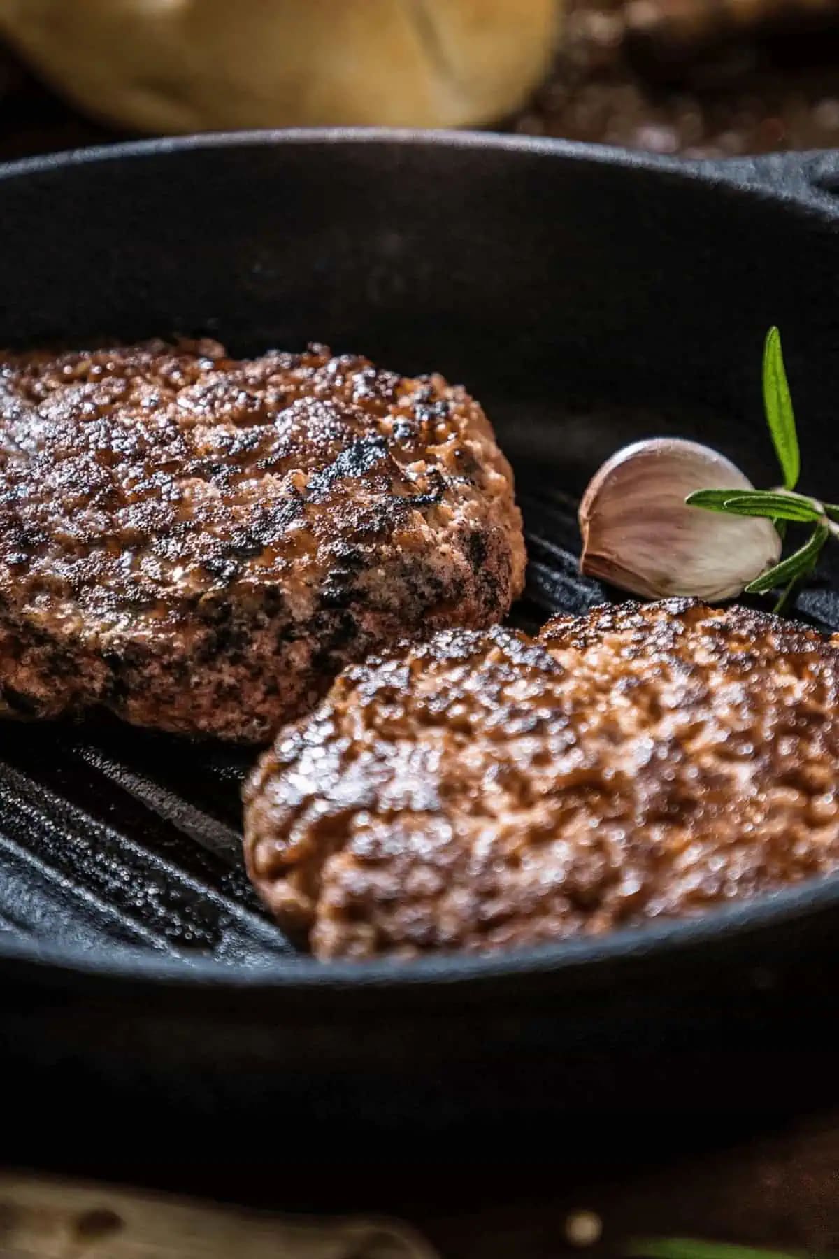 Cast Iron Burgers