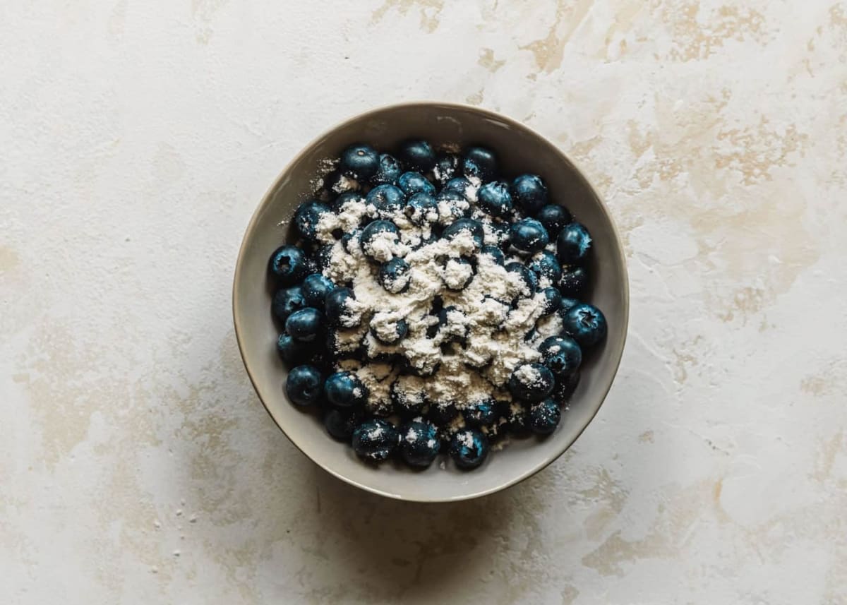 The Best Small Batch Blueberry Muffins