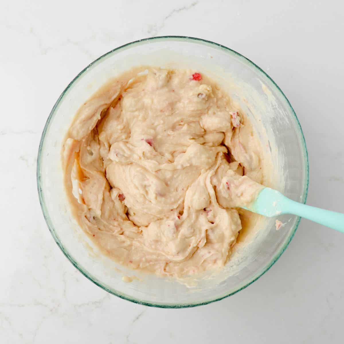 Strawberry Rhubarb Muffins with Streusel Topping