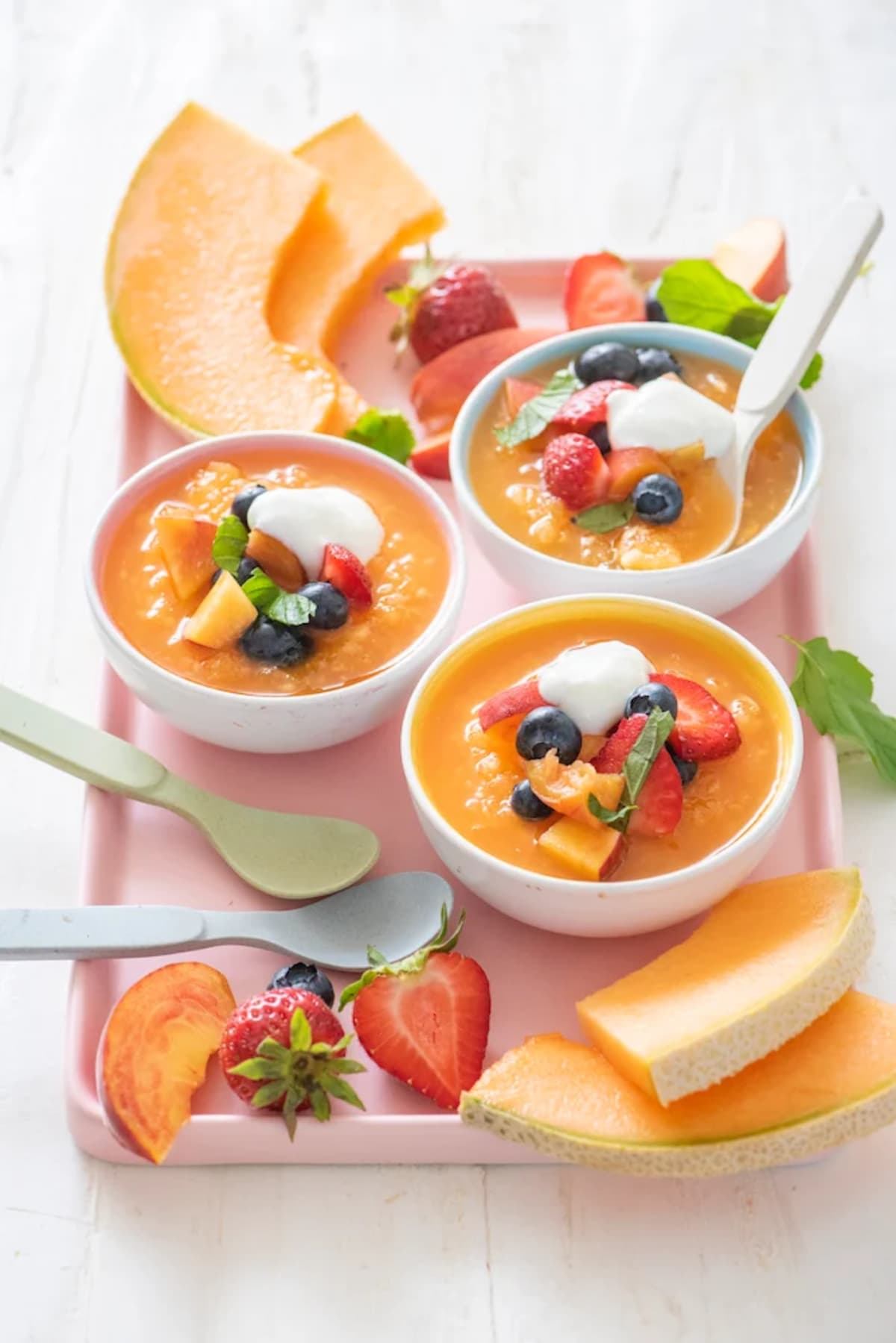Summer Fruit Gazpacho