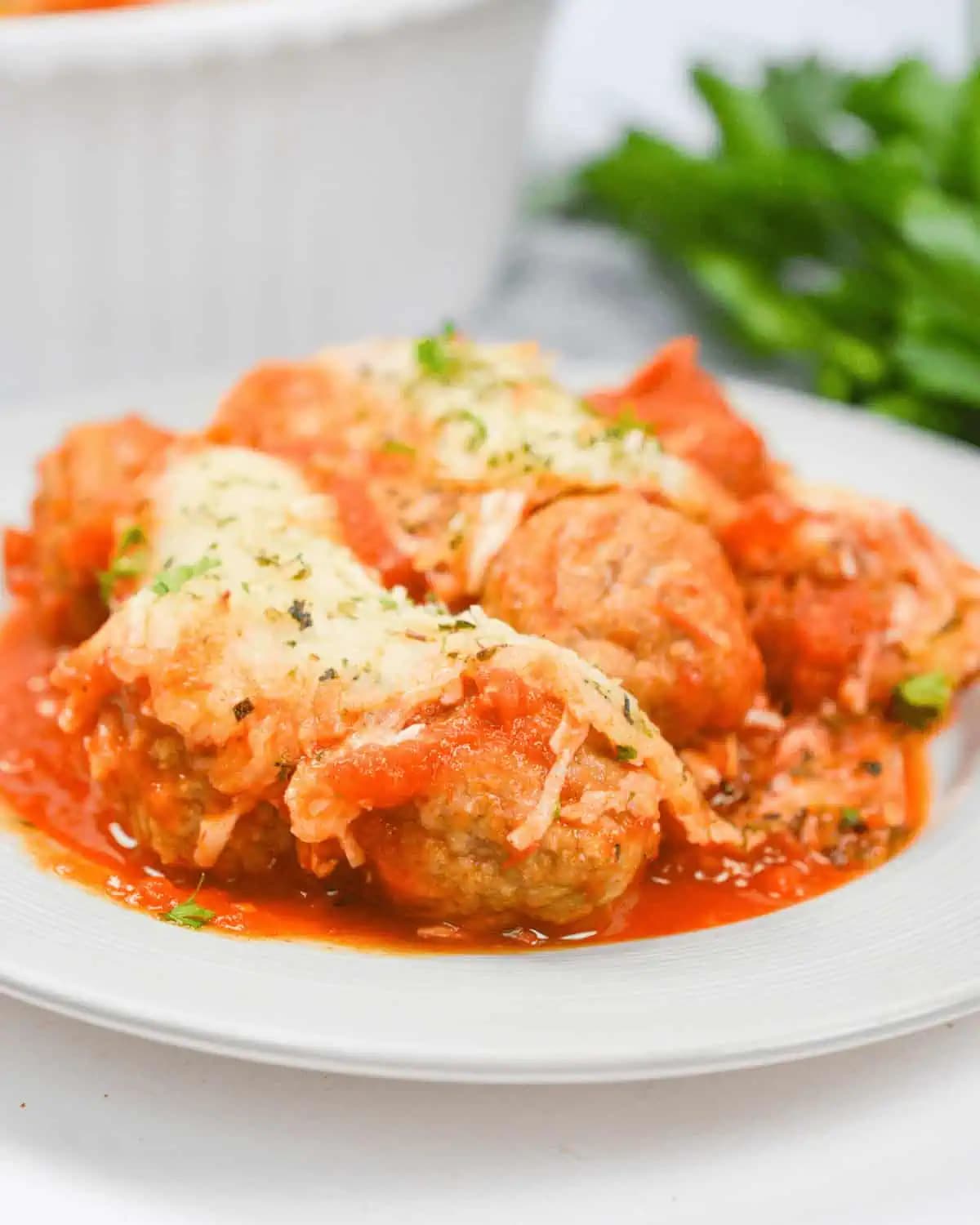 Dump and Bake Meatball Casserole