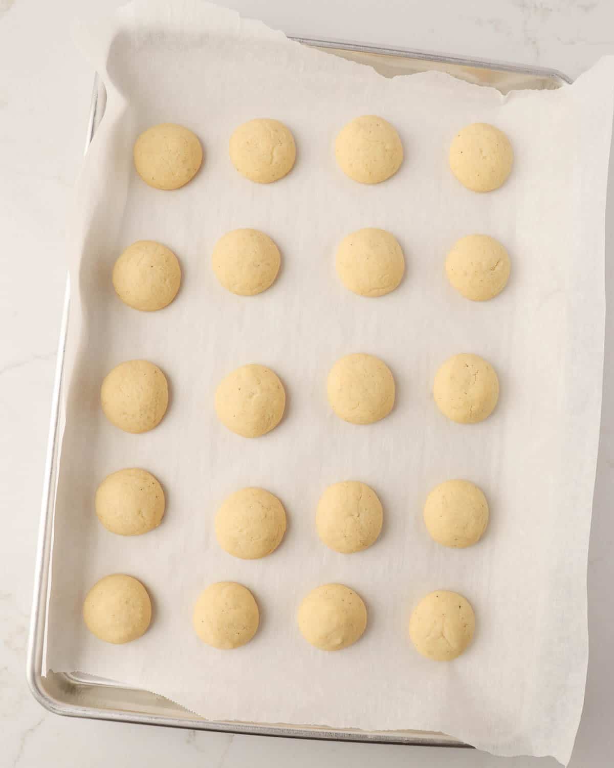 Eggnog Shortbread Cookies