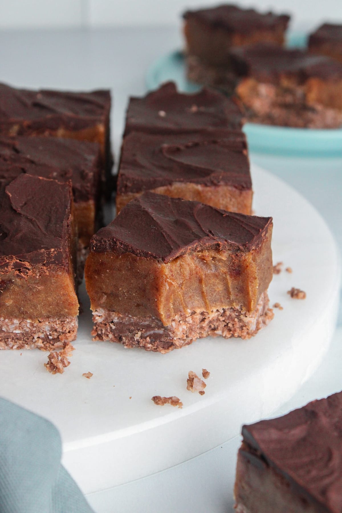 Double Chocolate Caramel Slice