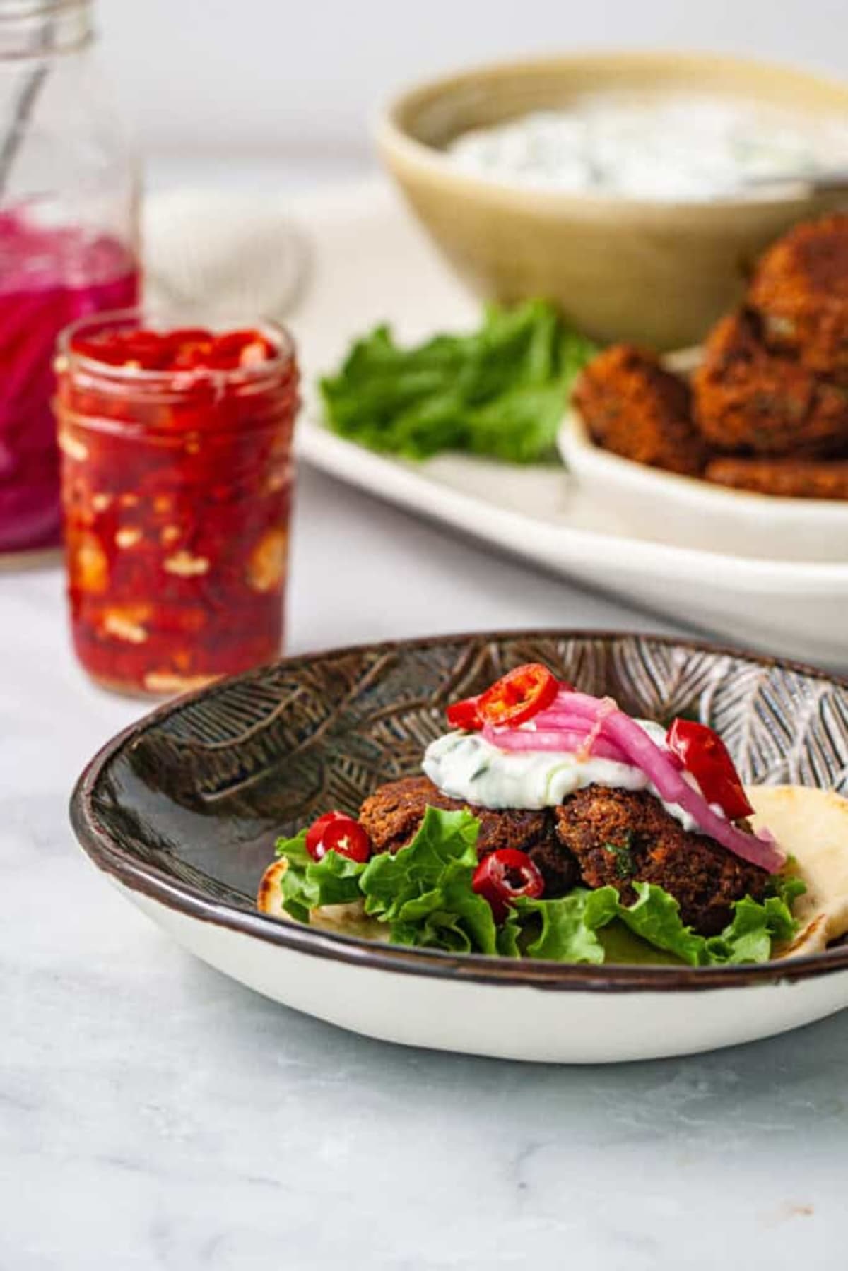 Red Lentil Koftas (Vegan Kofte Balls)