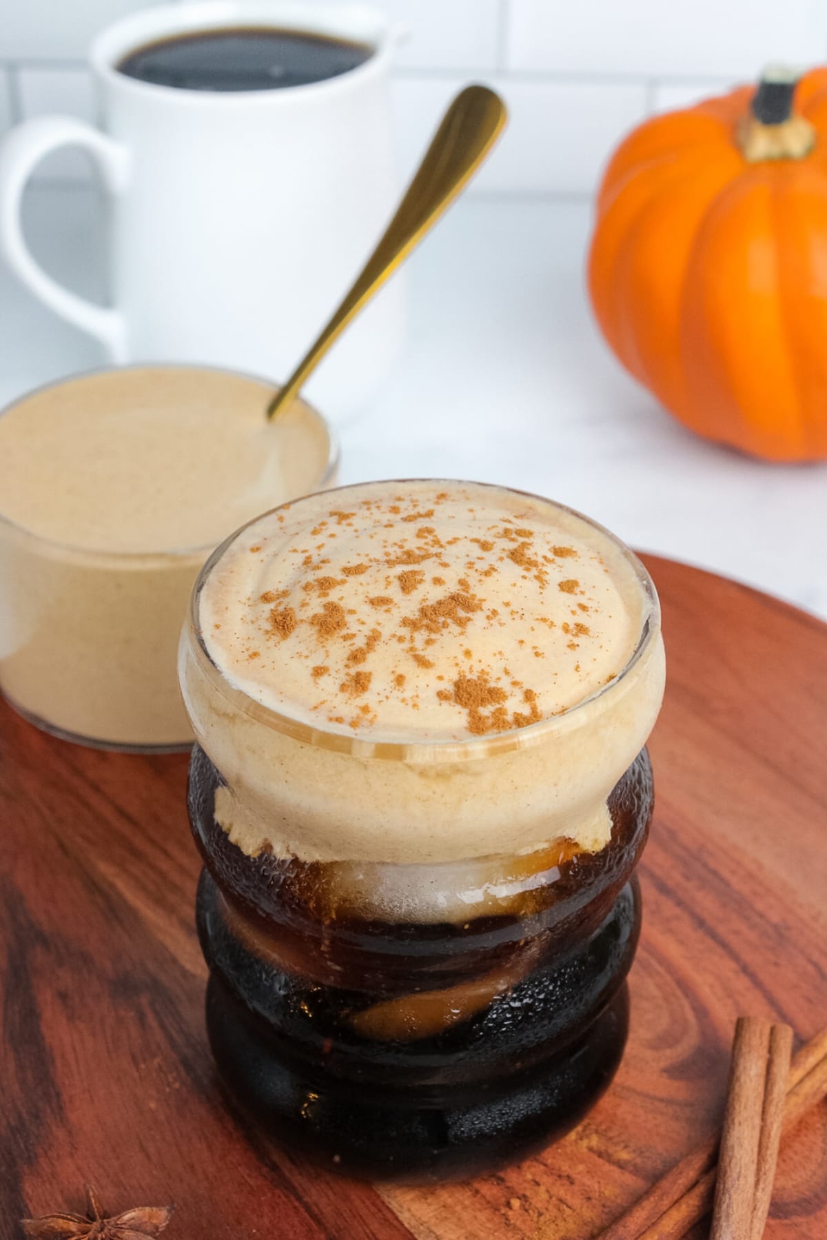 Dairy-Free Pumpkin Cream Cold Foam