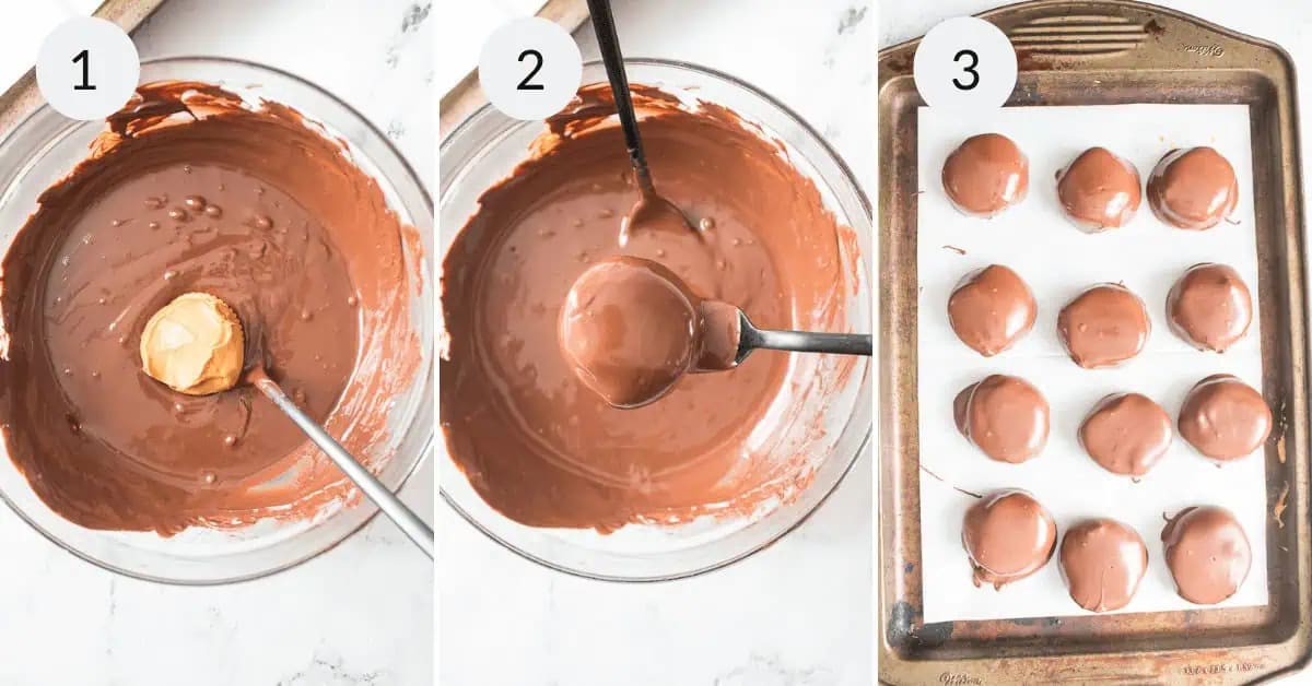 Copycat Girl Scout Peanut Butter Patties (Tagalongs)