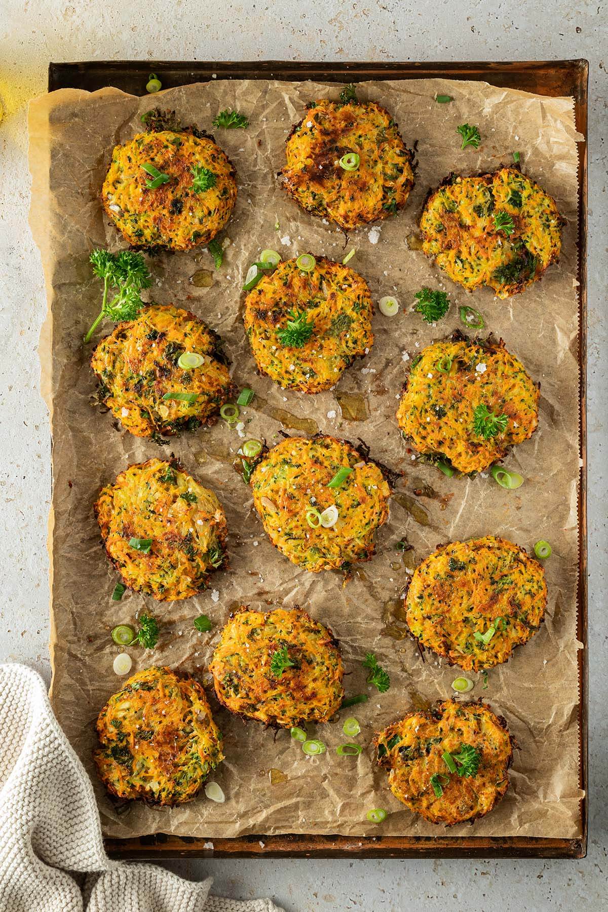 Baked Crispy Vegetable Rösti