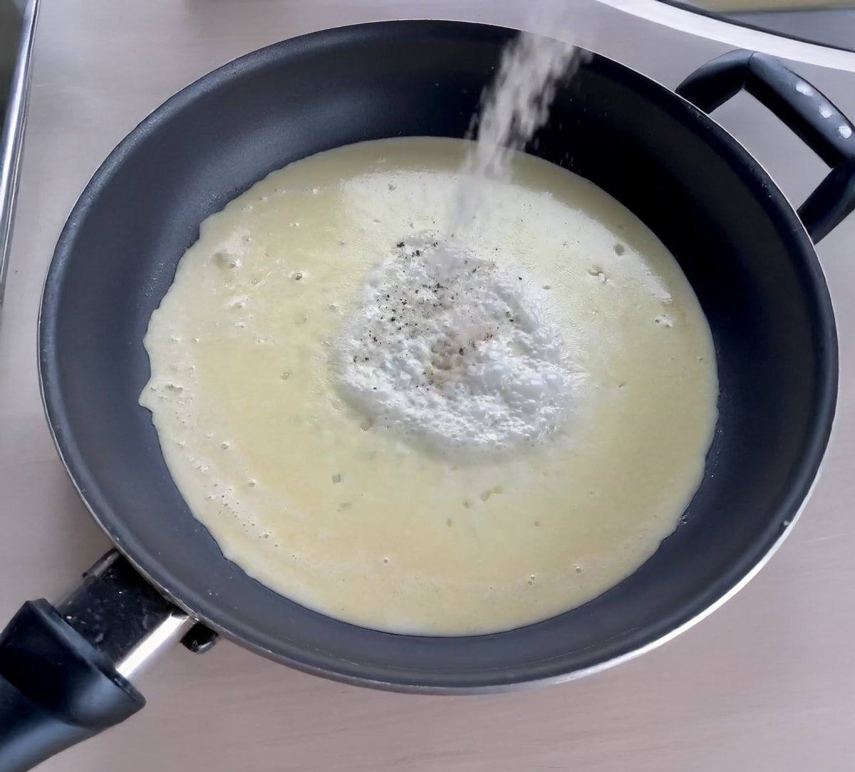 Creamy Bowtie Pasta with Peas and Prosciutto