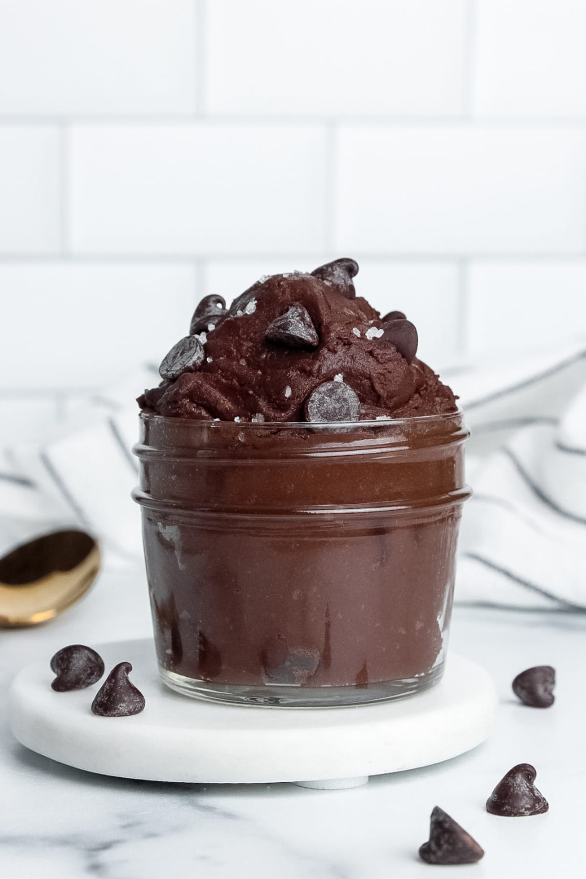 Single Serve Protein Brownie Batter