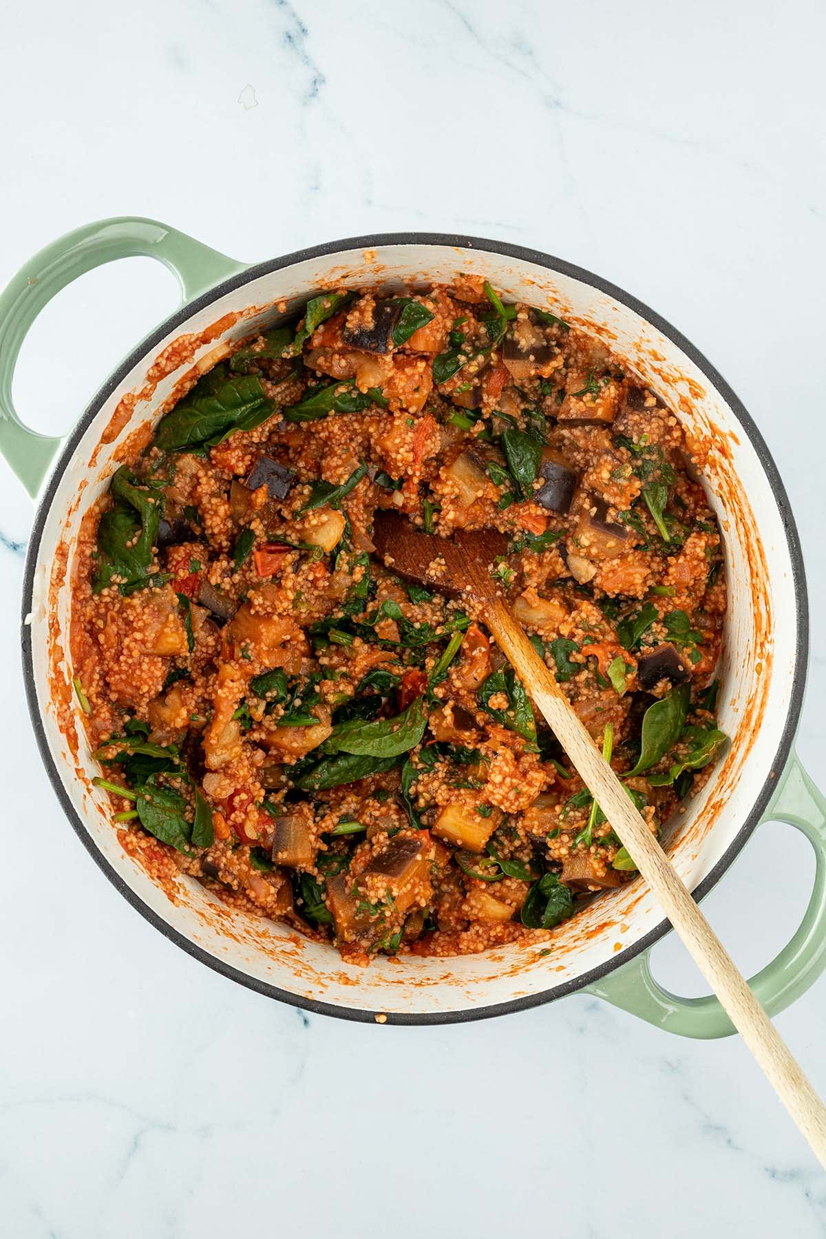 Mediterranean Couscous Vegetable Stir Fry 