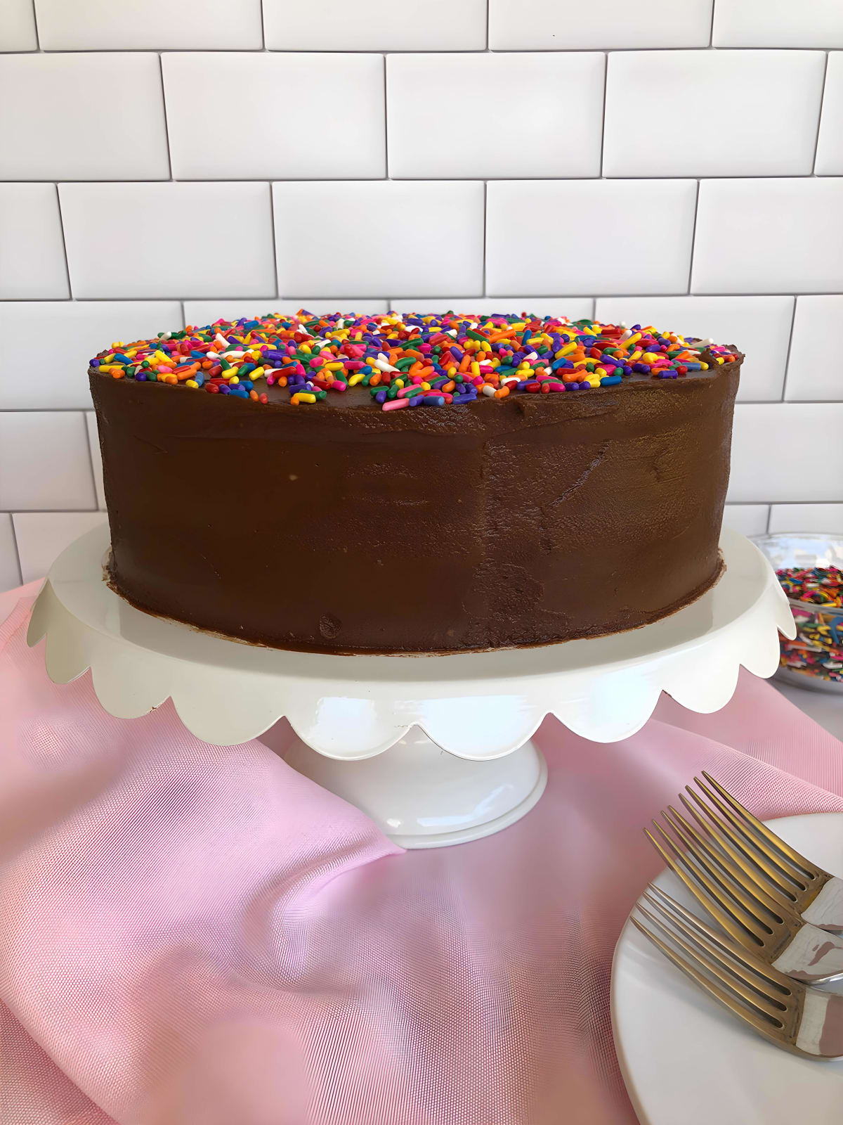 Dairy-Free and Egg-Free Vanilla Cake