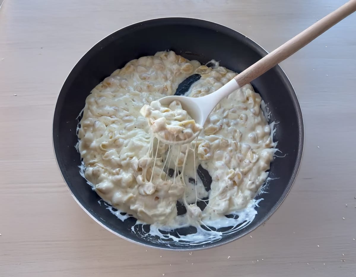 Creamy Truffle Pasta with Truffle Burrata