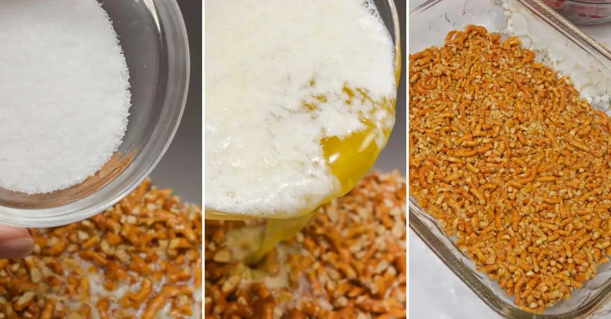 Strawberry Pretzel Jello Salad