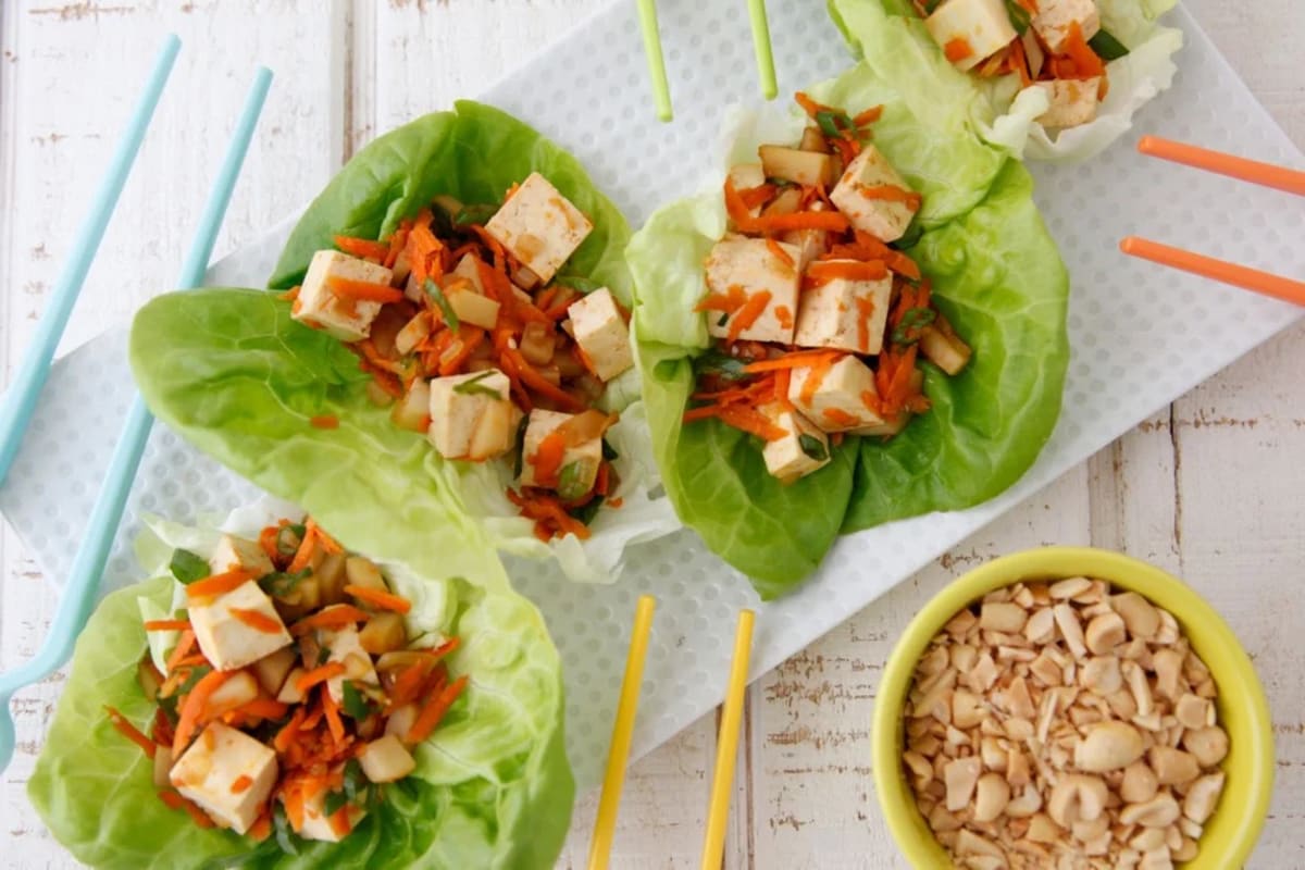 Vegetarian Lettuce Wraps