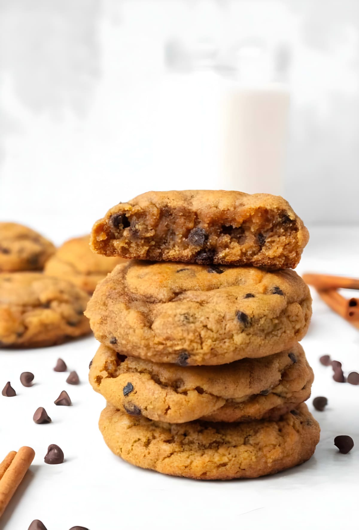 Paleo Gingerbread Chocolate Chip Cookies