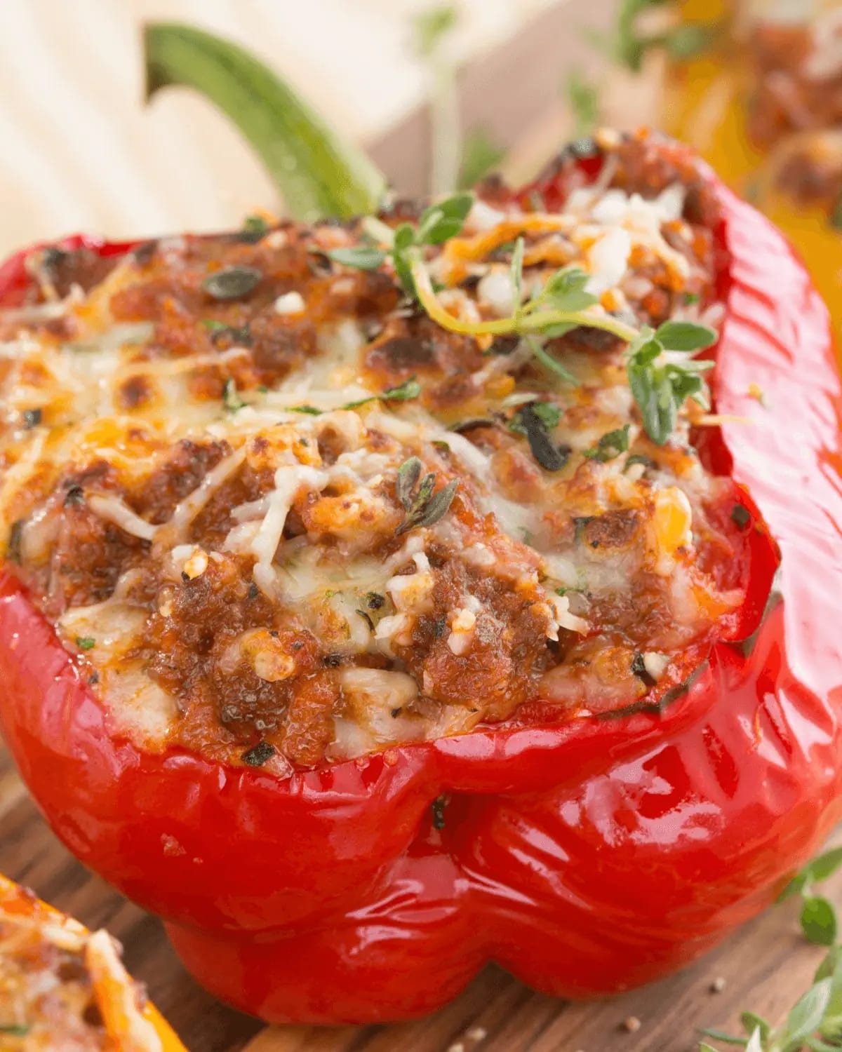 Chorizo Stuffed Peppers