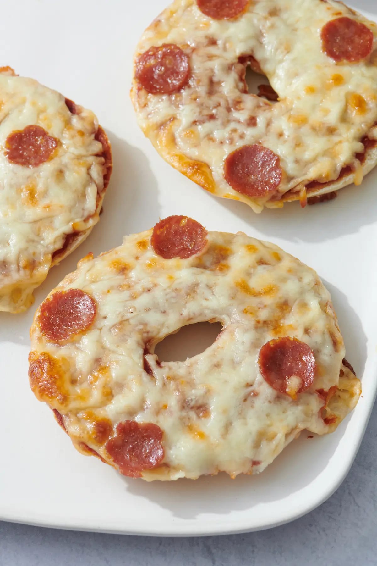 Homemade Pizza Bagels