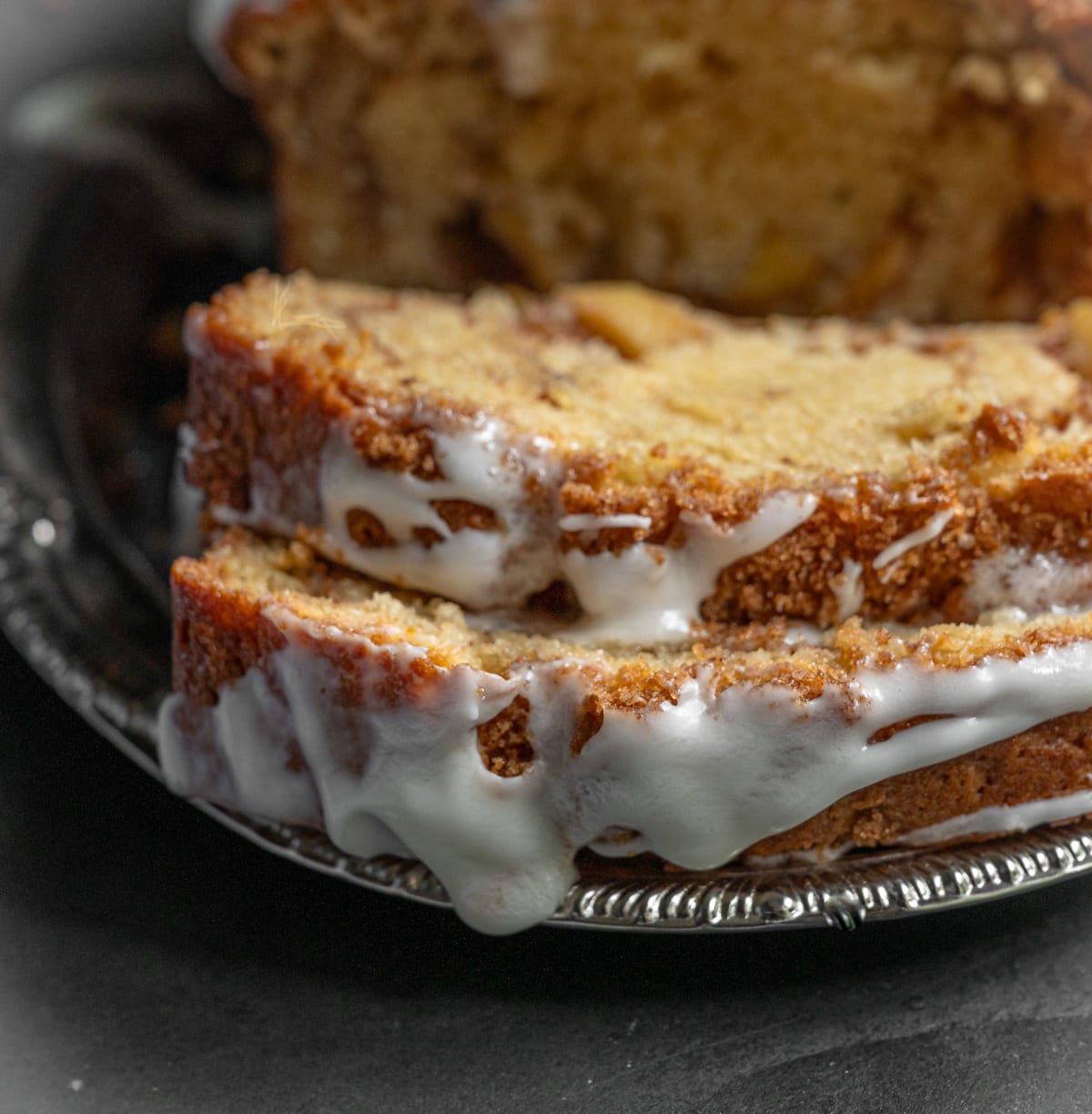 Brown Butter Apple Fritter Loaf