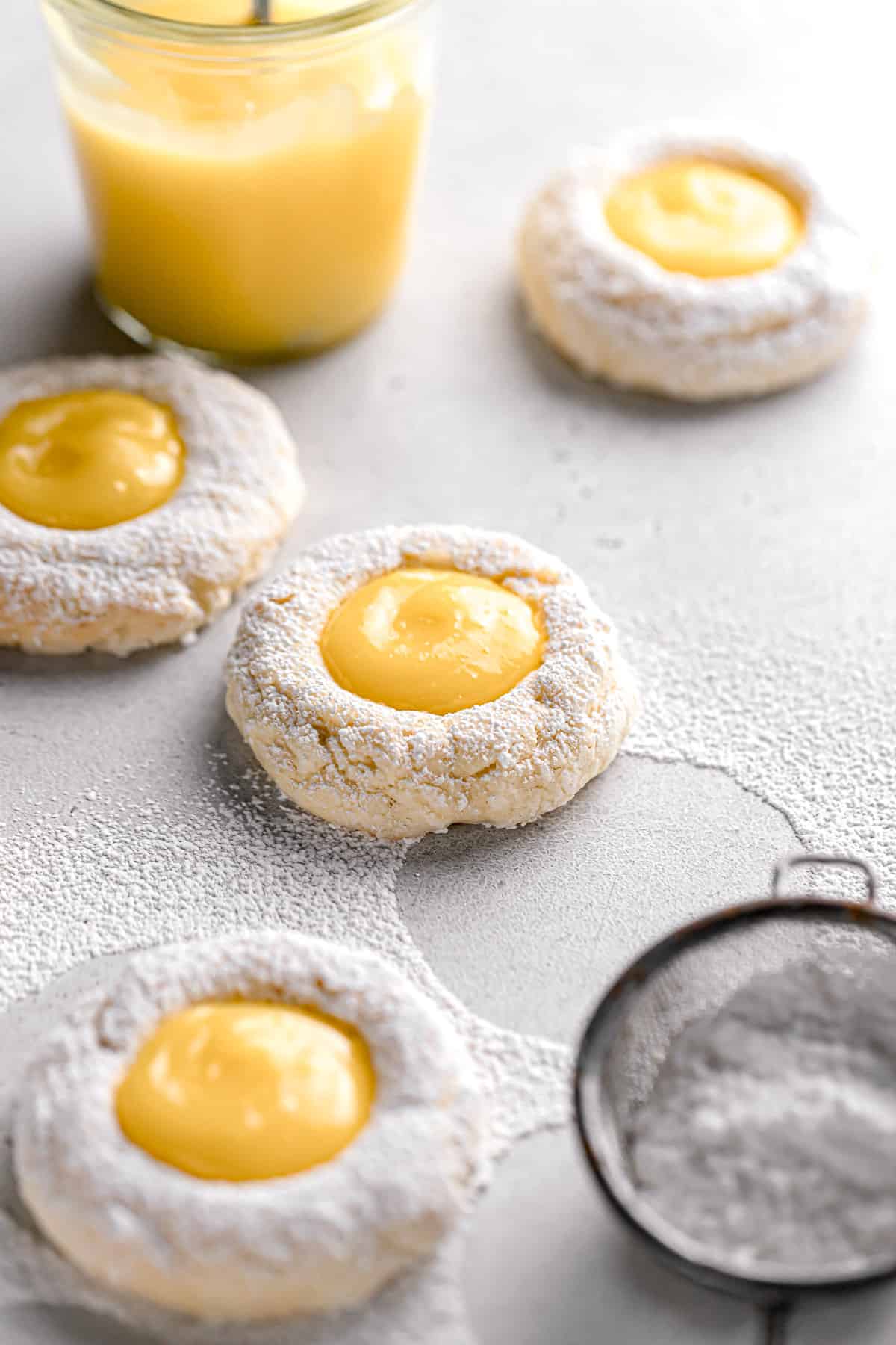 Lemon Curd Cookies