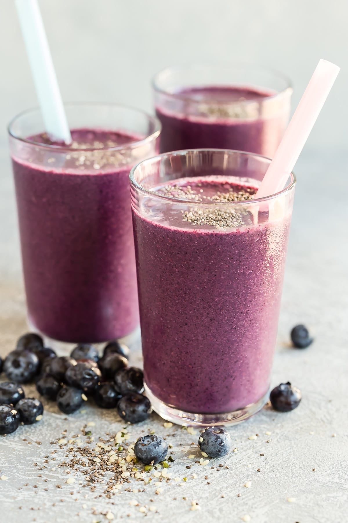 Blueberry Chia Smoothie