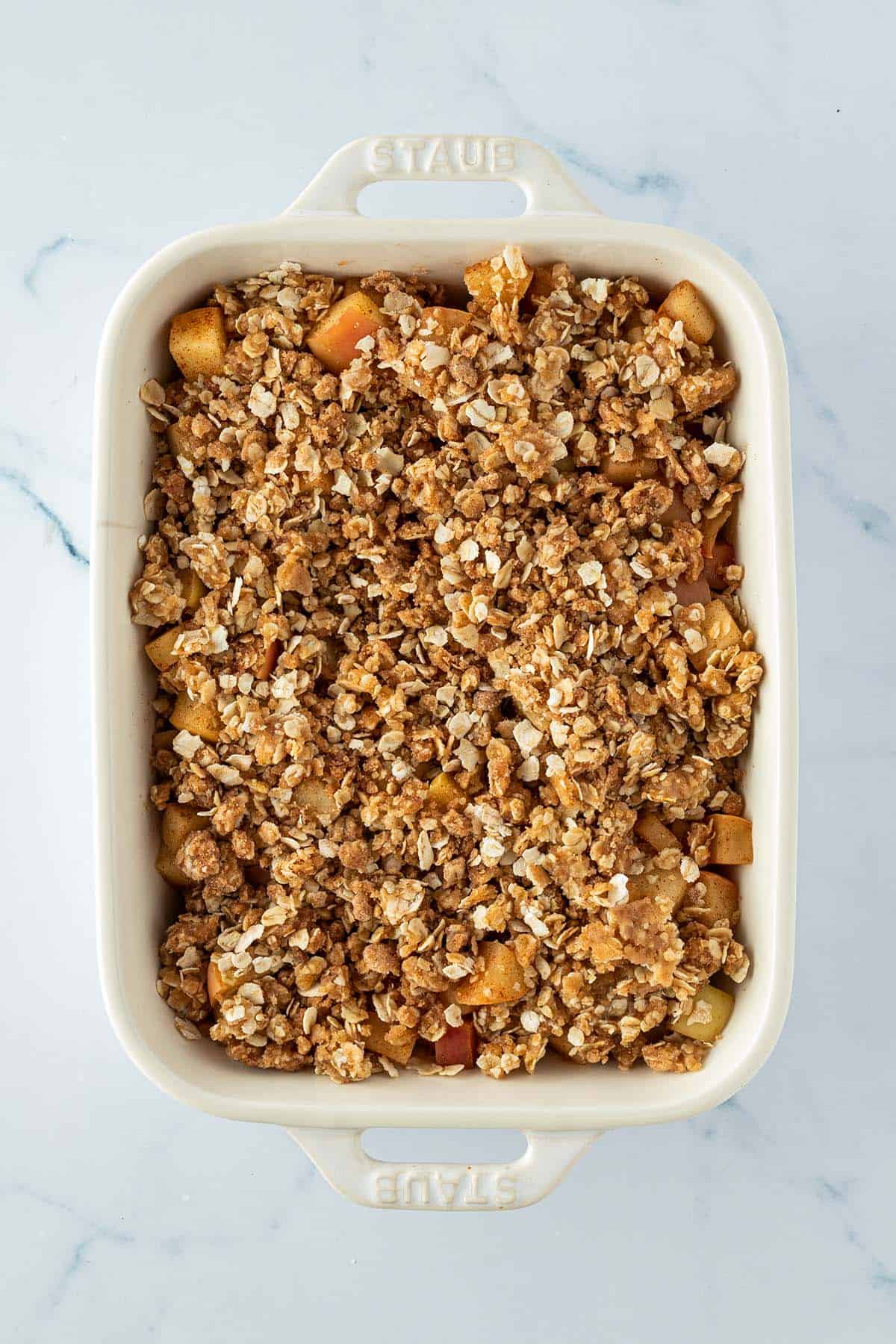 Healthy Apple Crumble