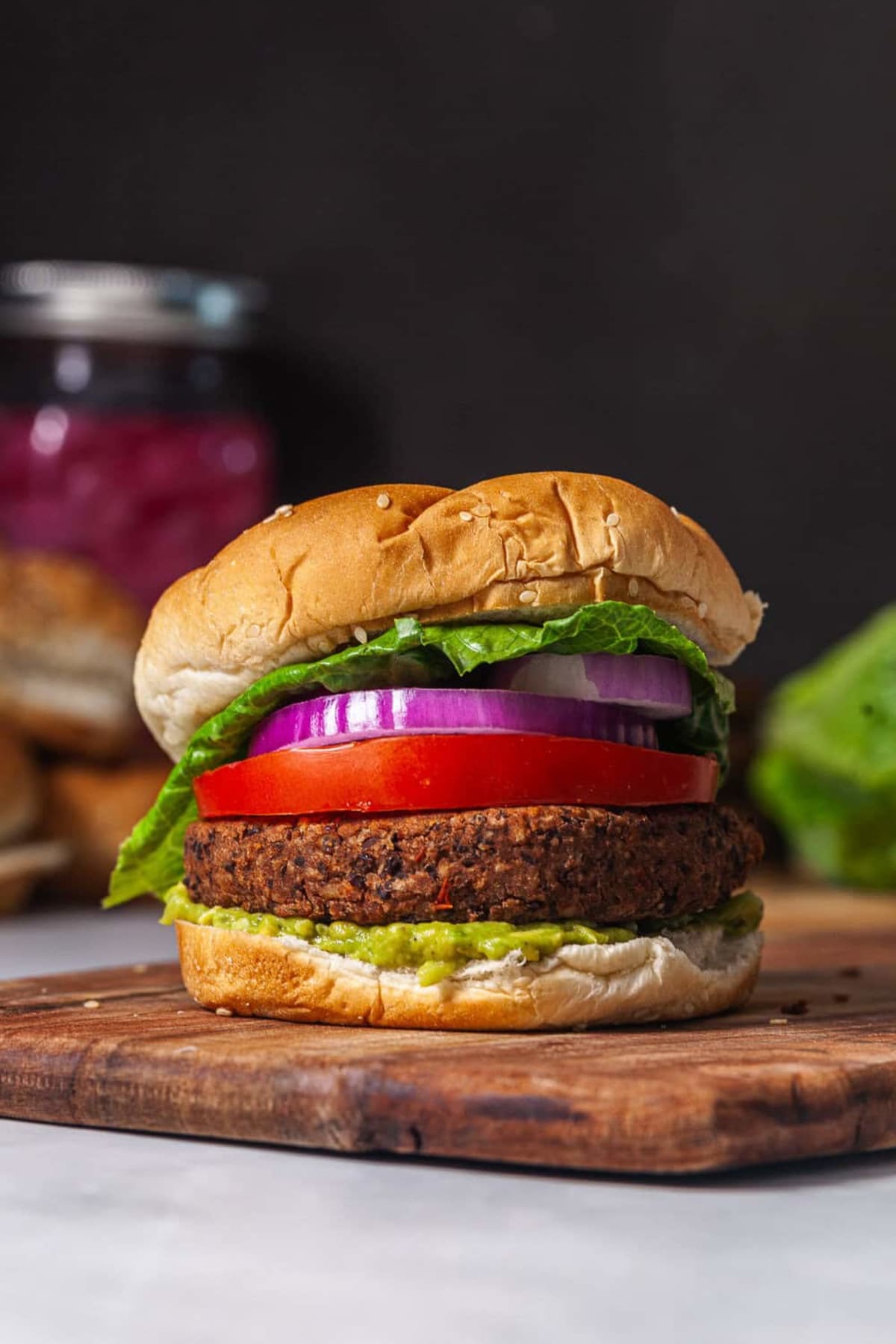 Homemade Black Bean Burgers