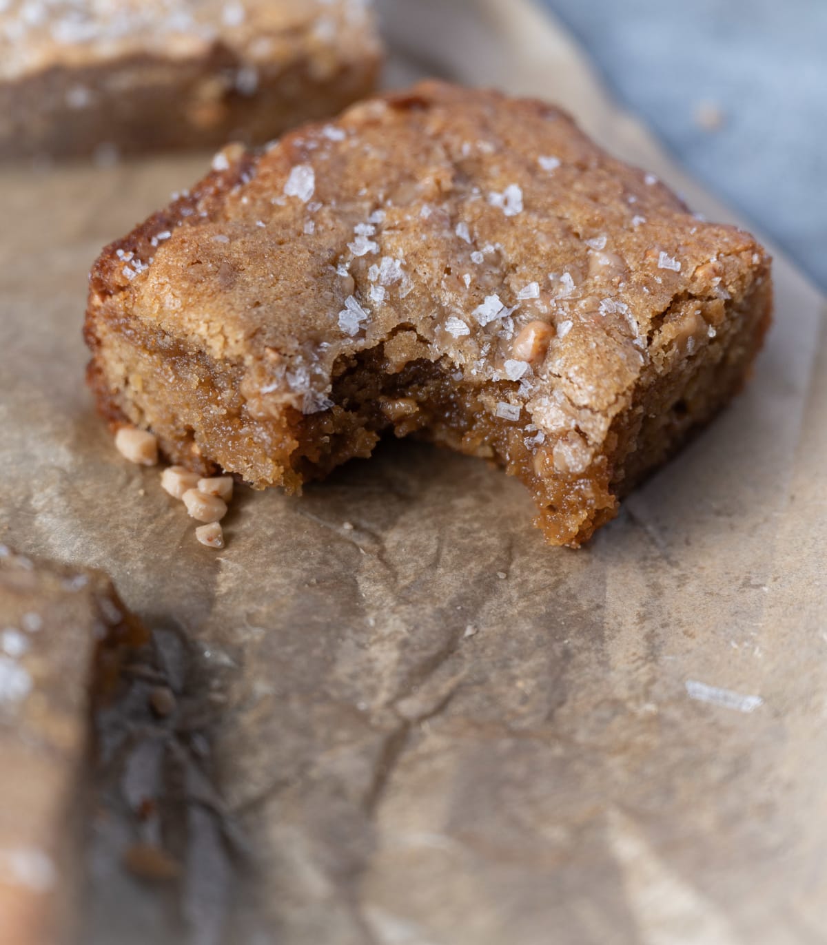 Brown Butter Toffee Blondies