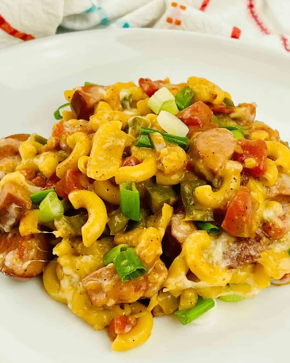 Kielbasa Pasta Skillet