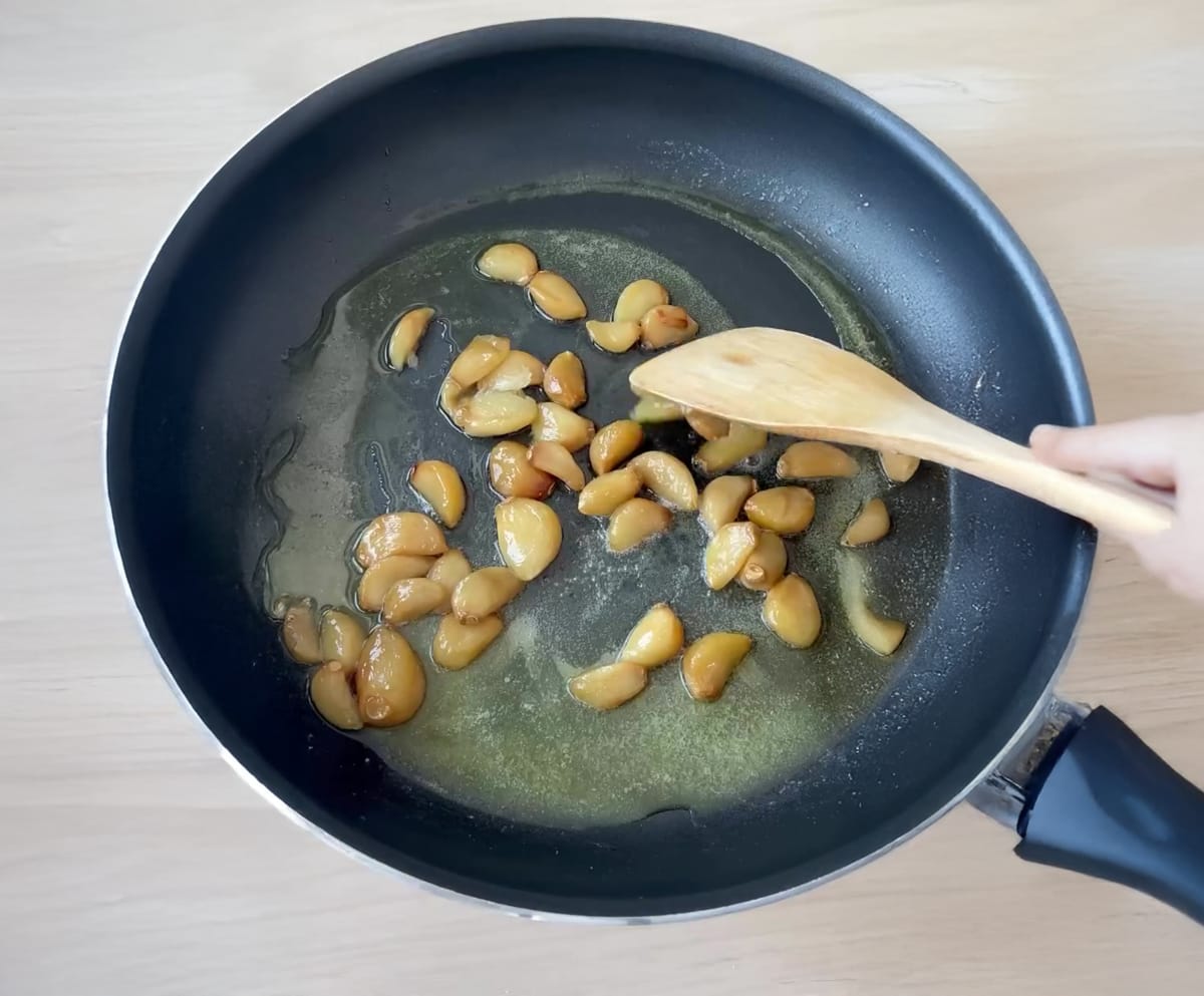 Garlic Confit Vodka Pasta