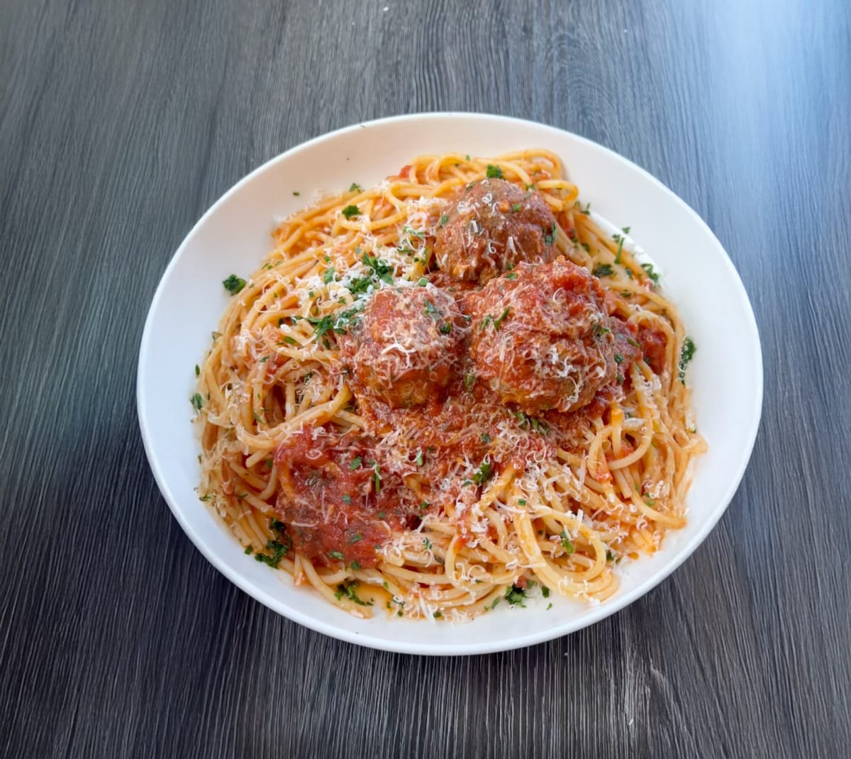 Spaghetti and Meatballs