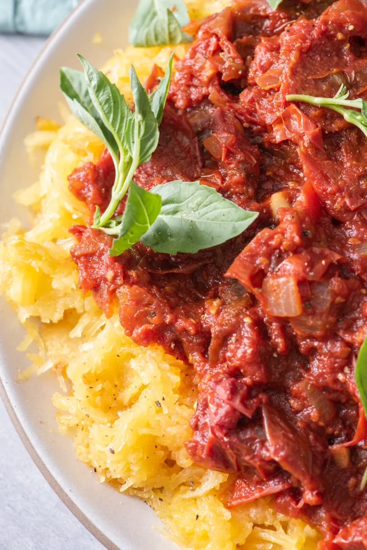 Spaghetti Squash Marinara