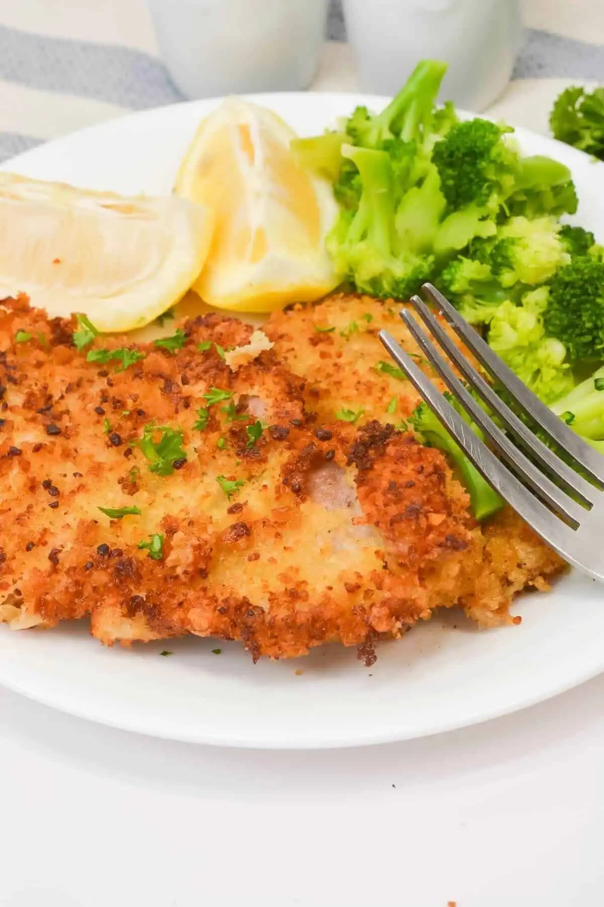 Crispy Breaded Pork Cutlets