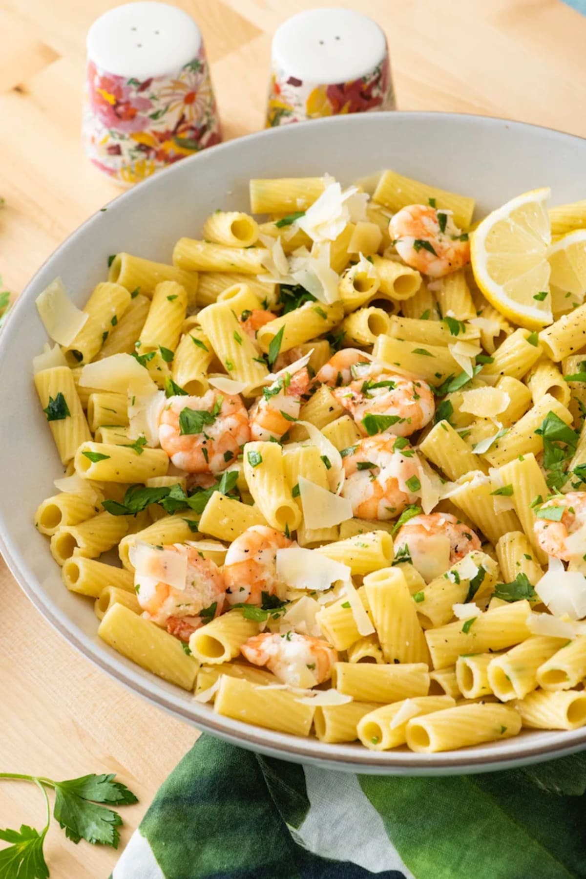 Lemon Shrimp Pasta