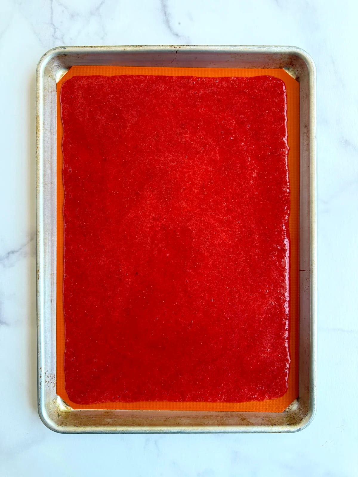 Strawberry Fruit Leather – Oven Method