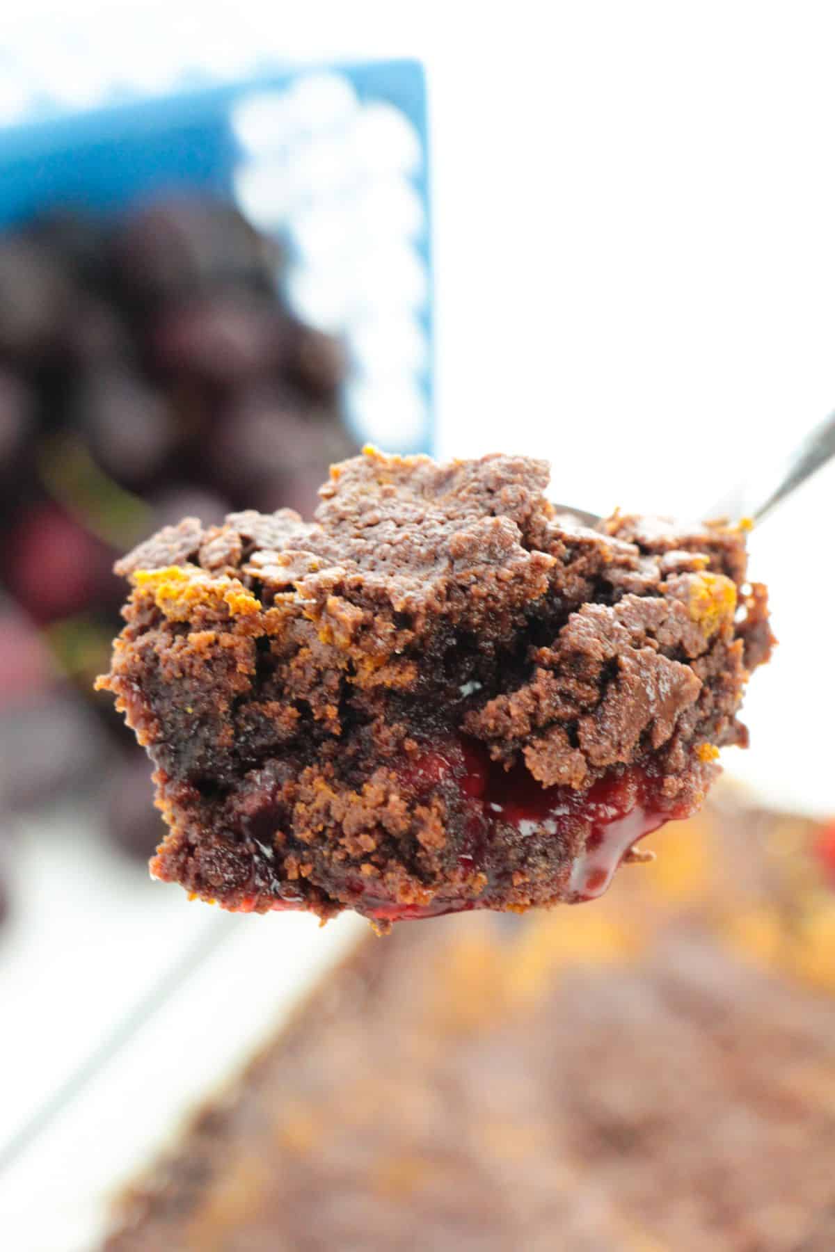 Cake Mix Chocolate Cherry Cake