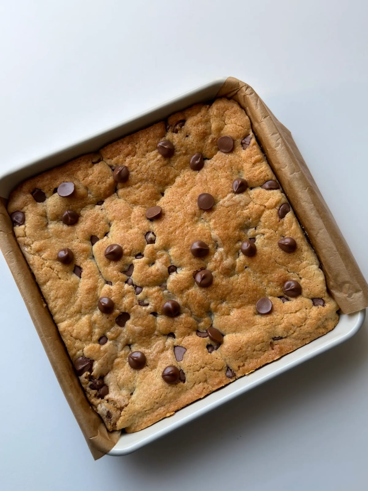 Brown Butter Chocolate Chip Blondies