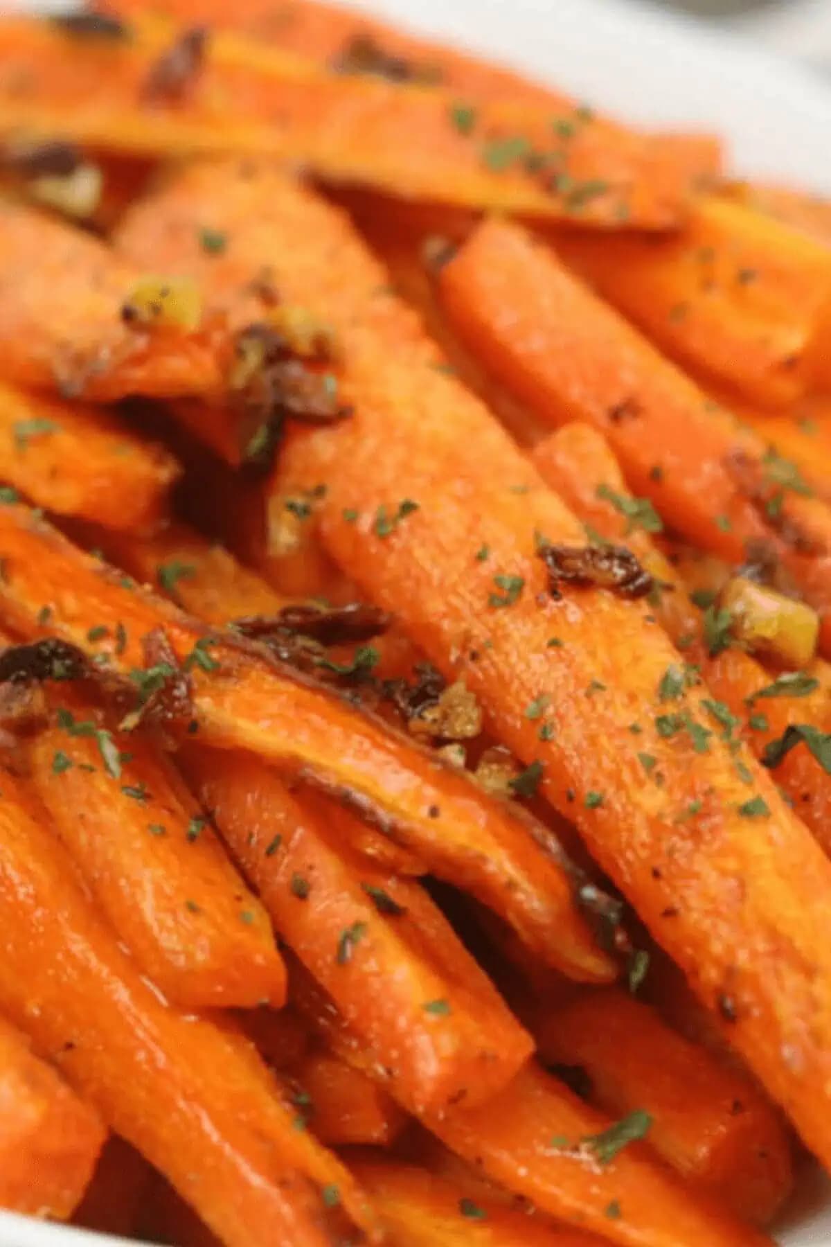 Honey Garlic Roasted Baby Carrots