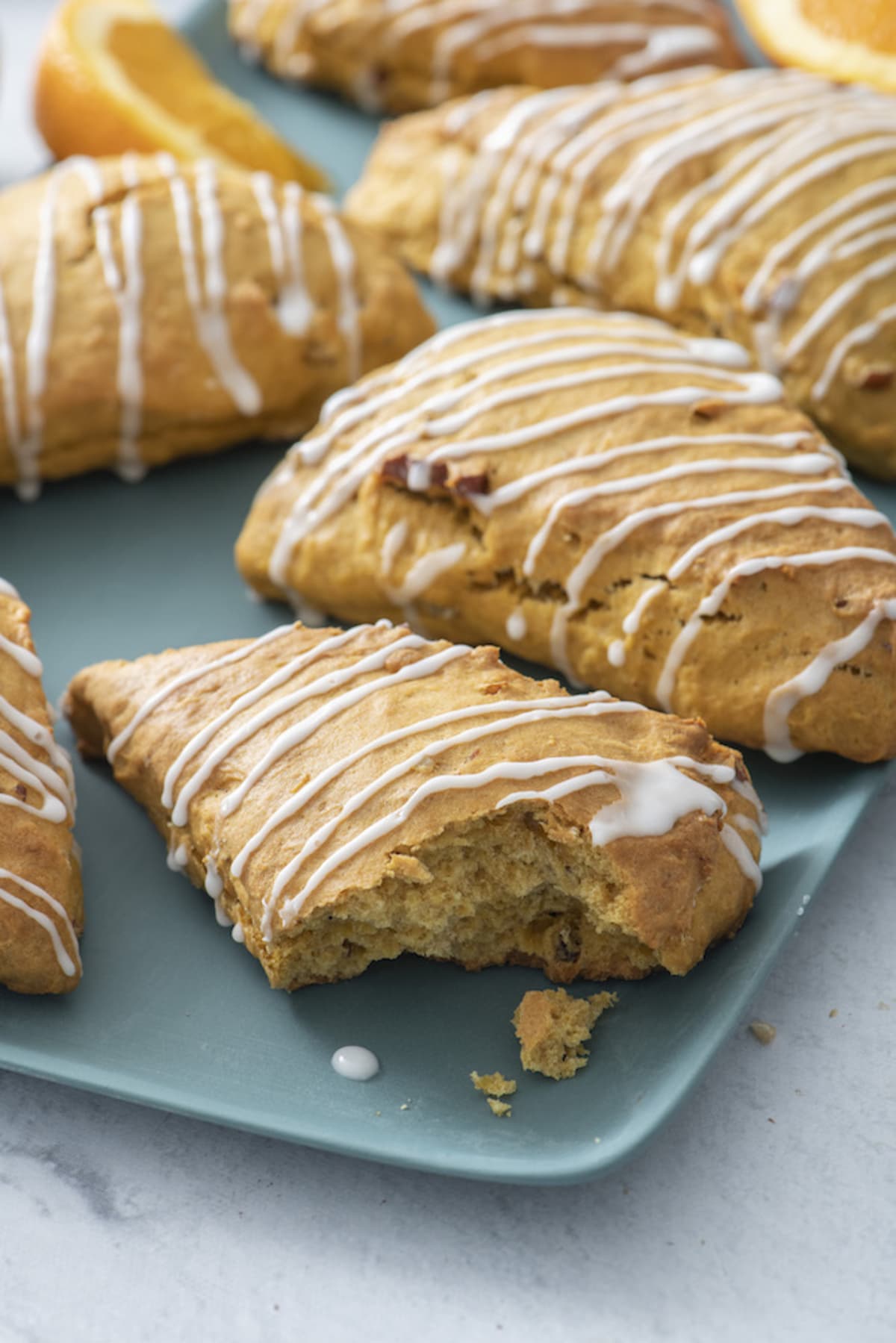 Pumpkin Pecan Scones