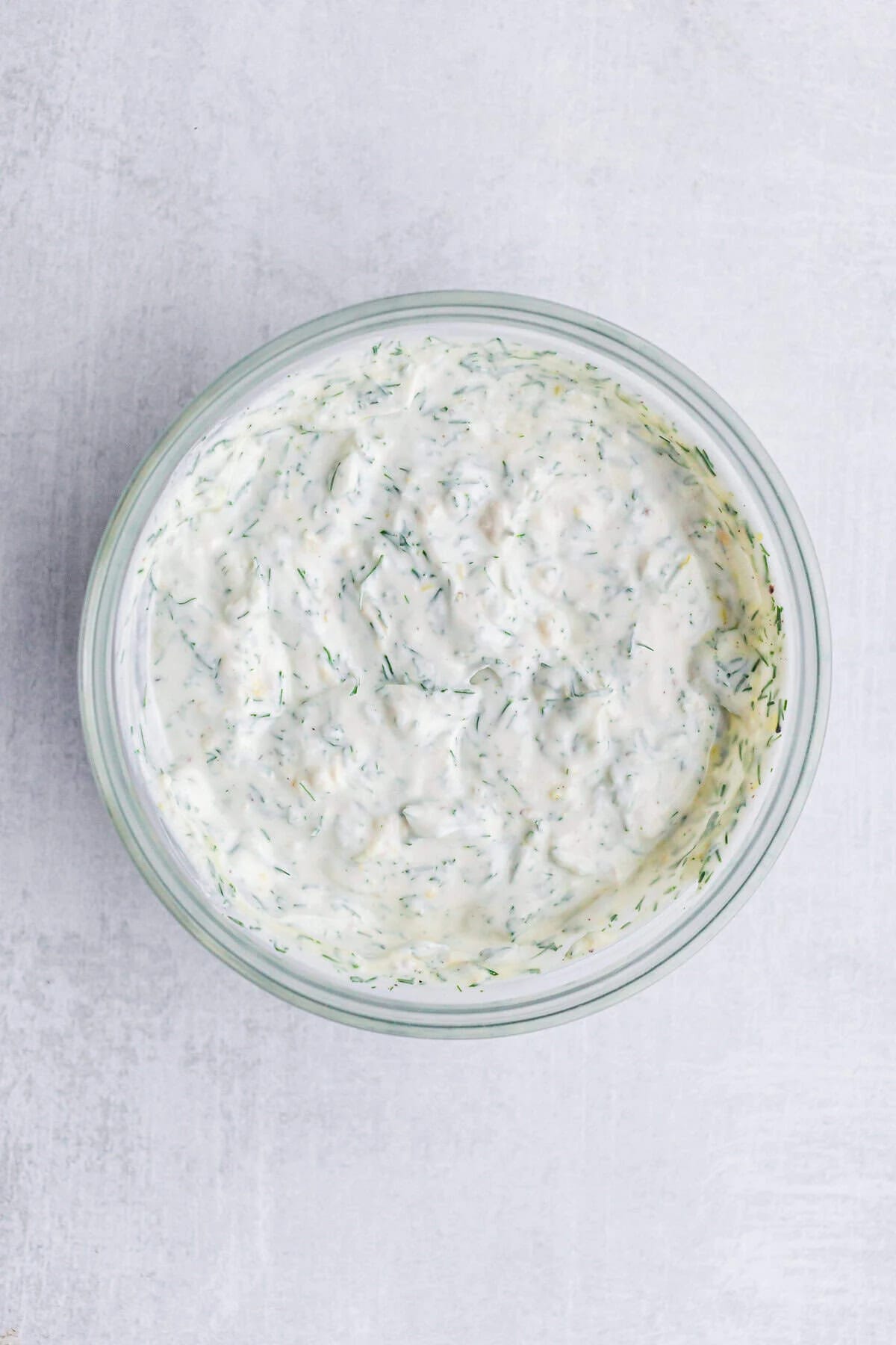 Yogurt Dill Dip for Salmon