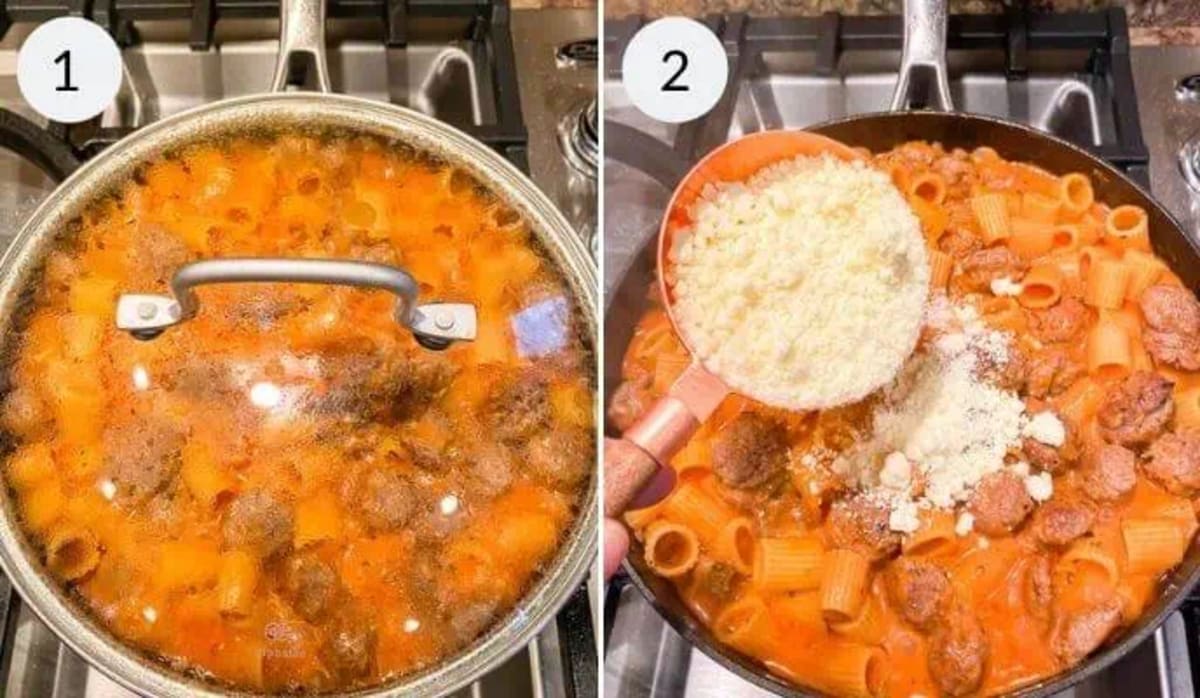 Italian Pork Sausage Pasta