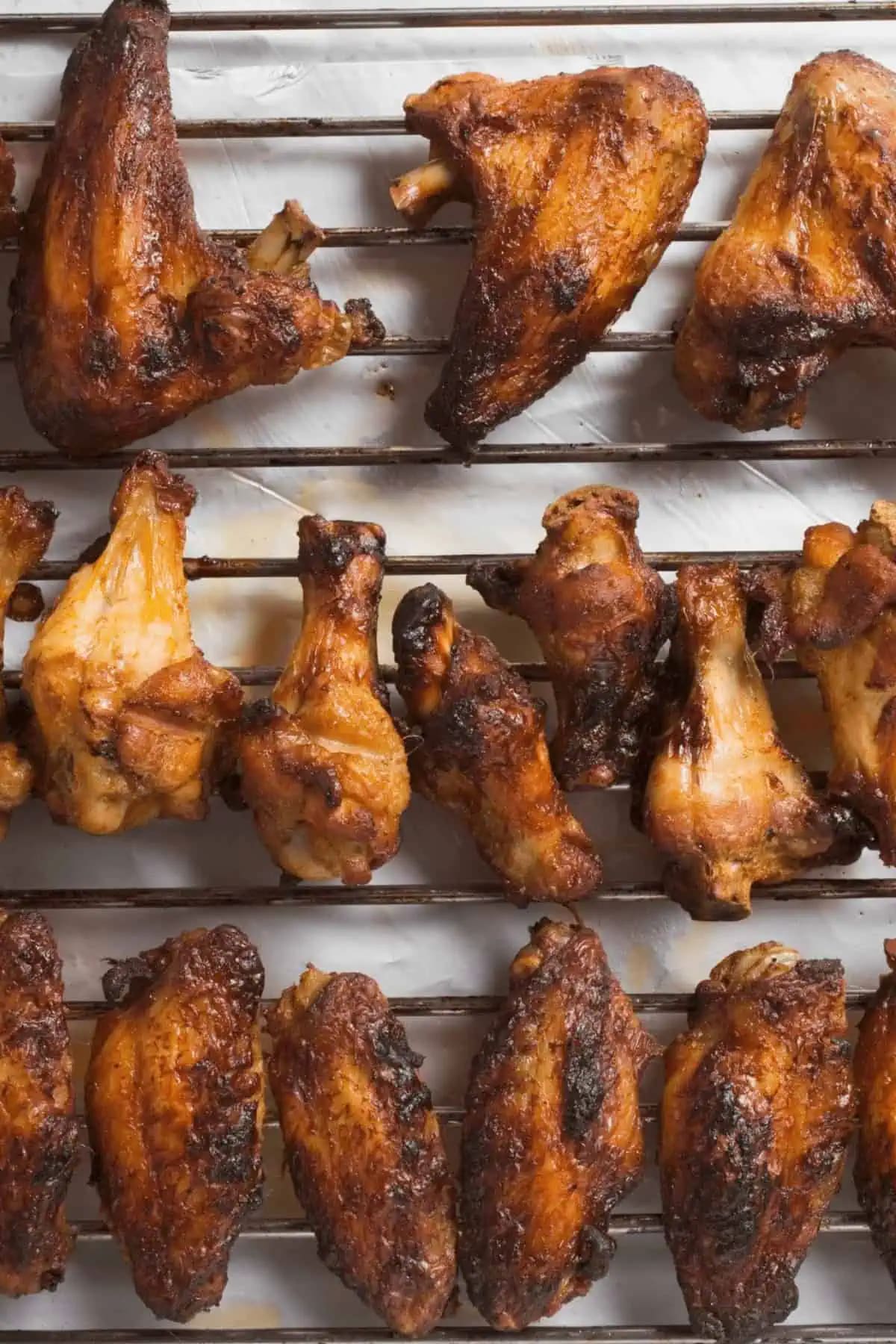 Grilled Crispy Chicken Wings