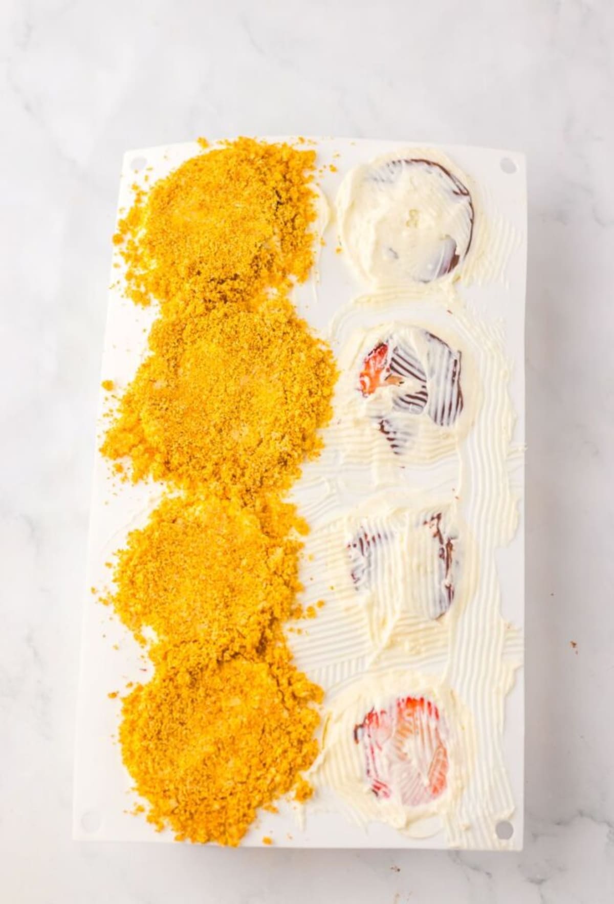 No-Bake Chocolate Strawberry Cheesecake