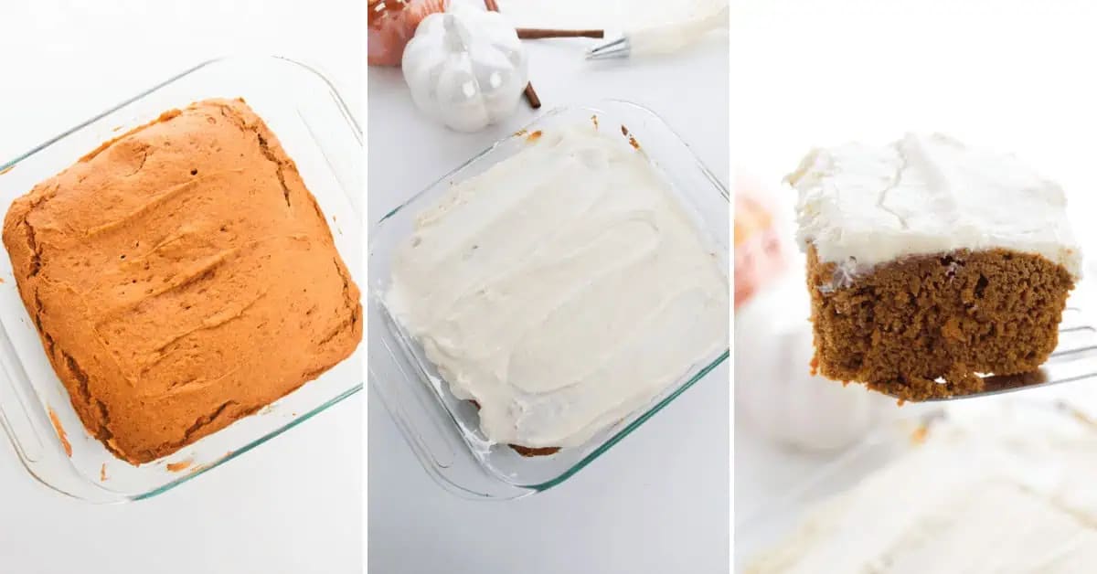 2 Ingredient Pumpkin Spice Cake