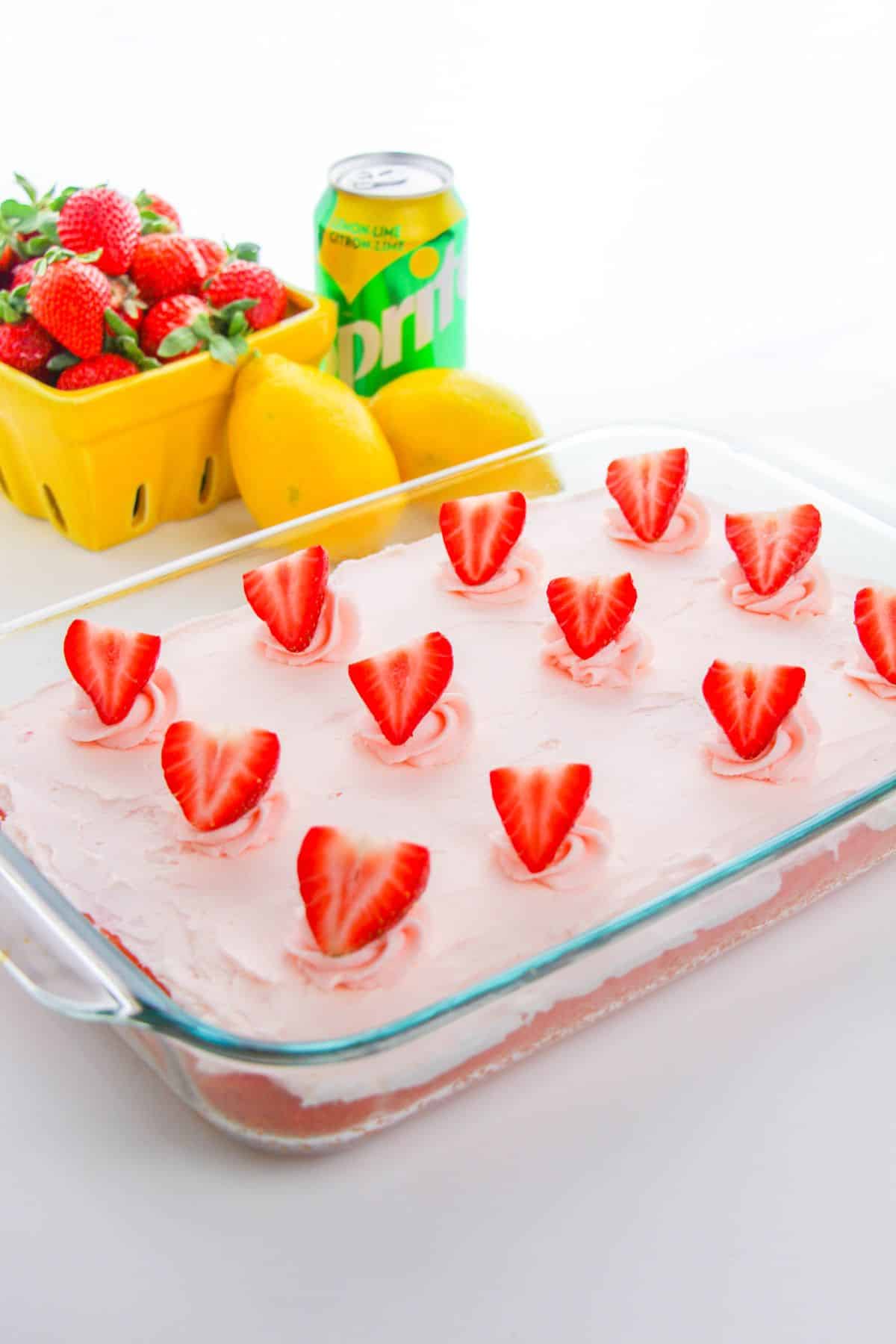 Strawberry Soda Cake