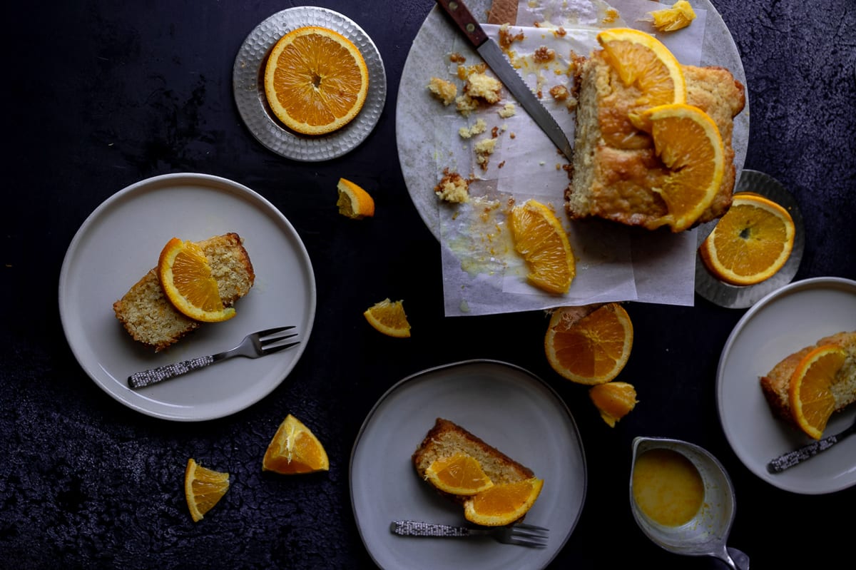  Vegan Orange Blossom Cake